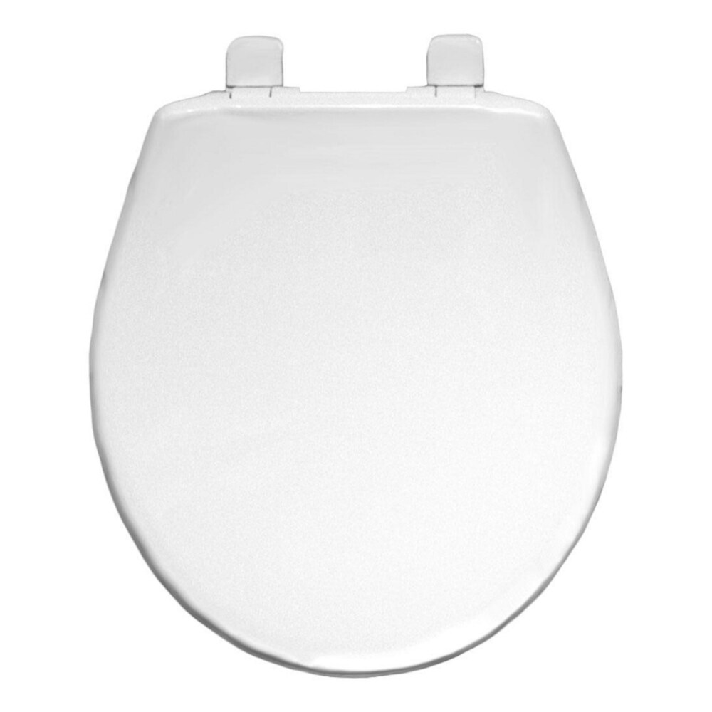 Church 730830 Plastic White Round Toilet Seat