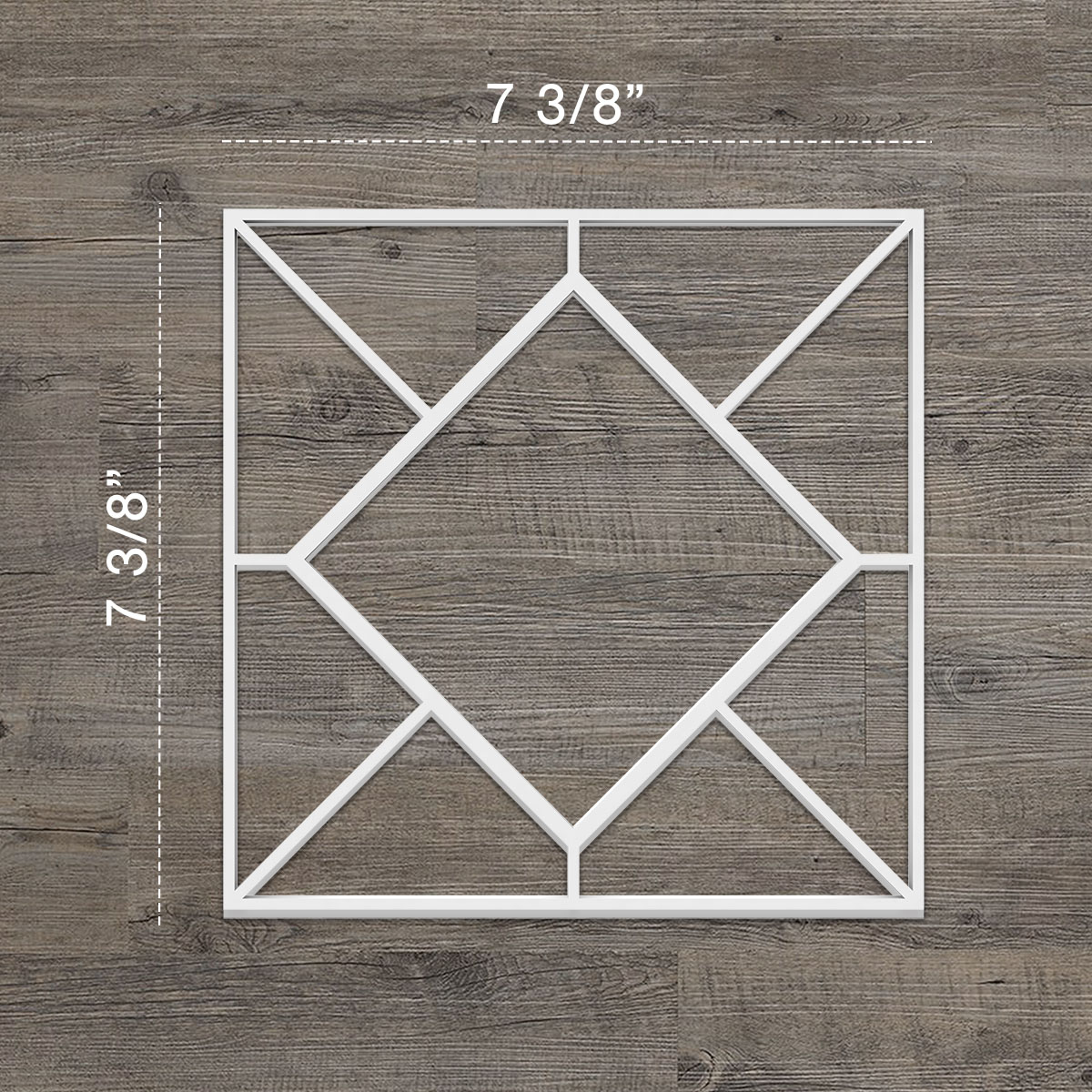 Ekena Millwork WALP08X08HSN Wall-Panels - View #2