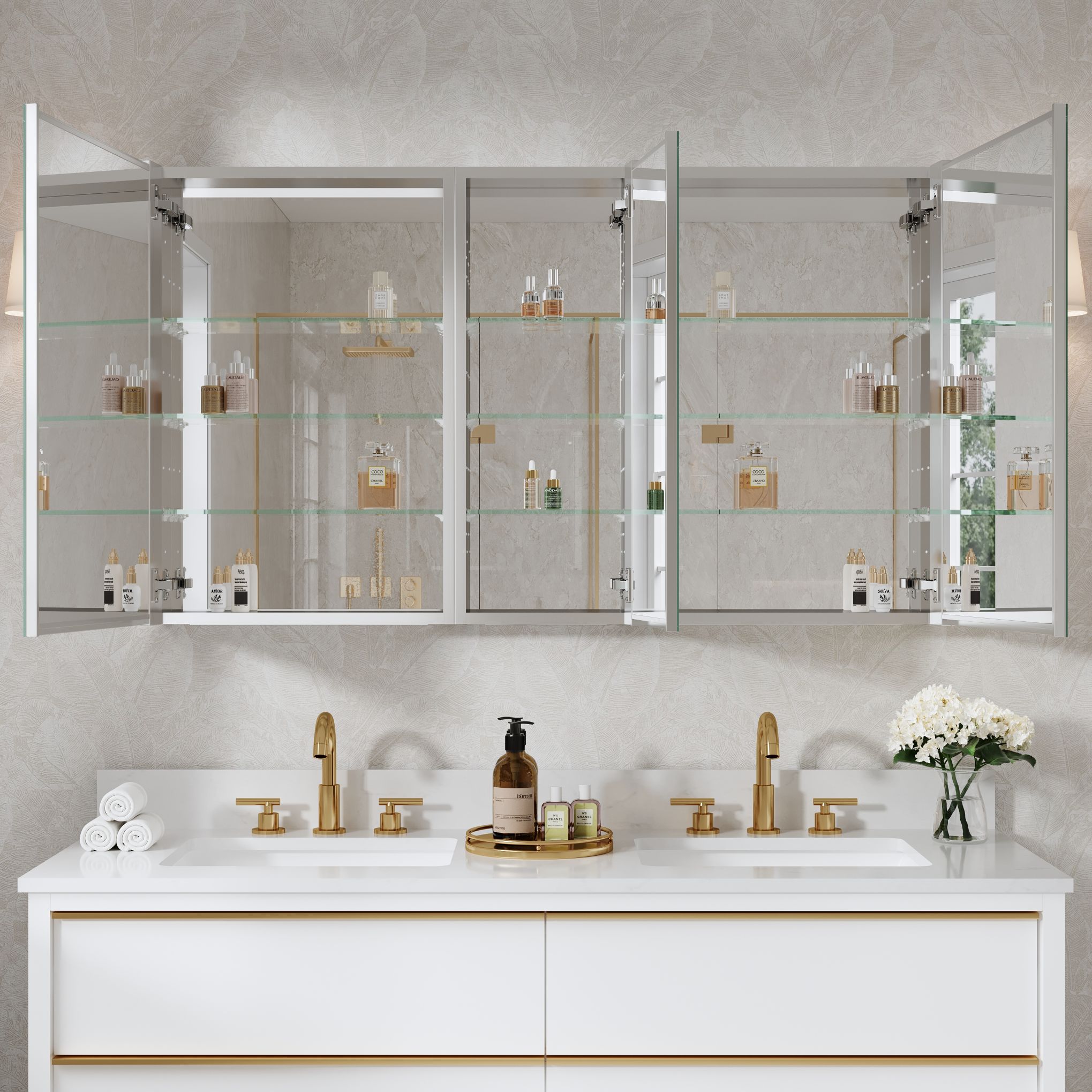 WELLFOR ROSA201220LRR Bathroom-Medicine-Cabinets - View #10