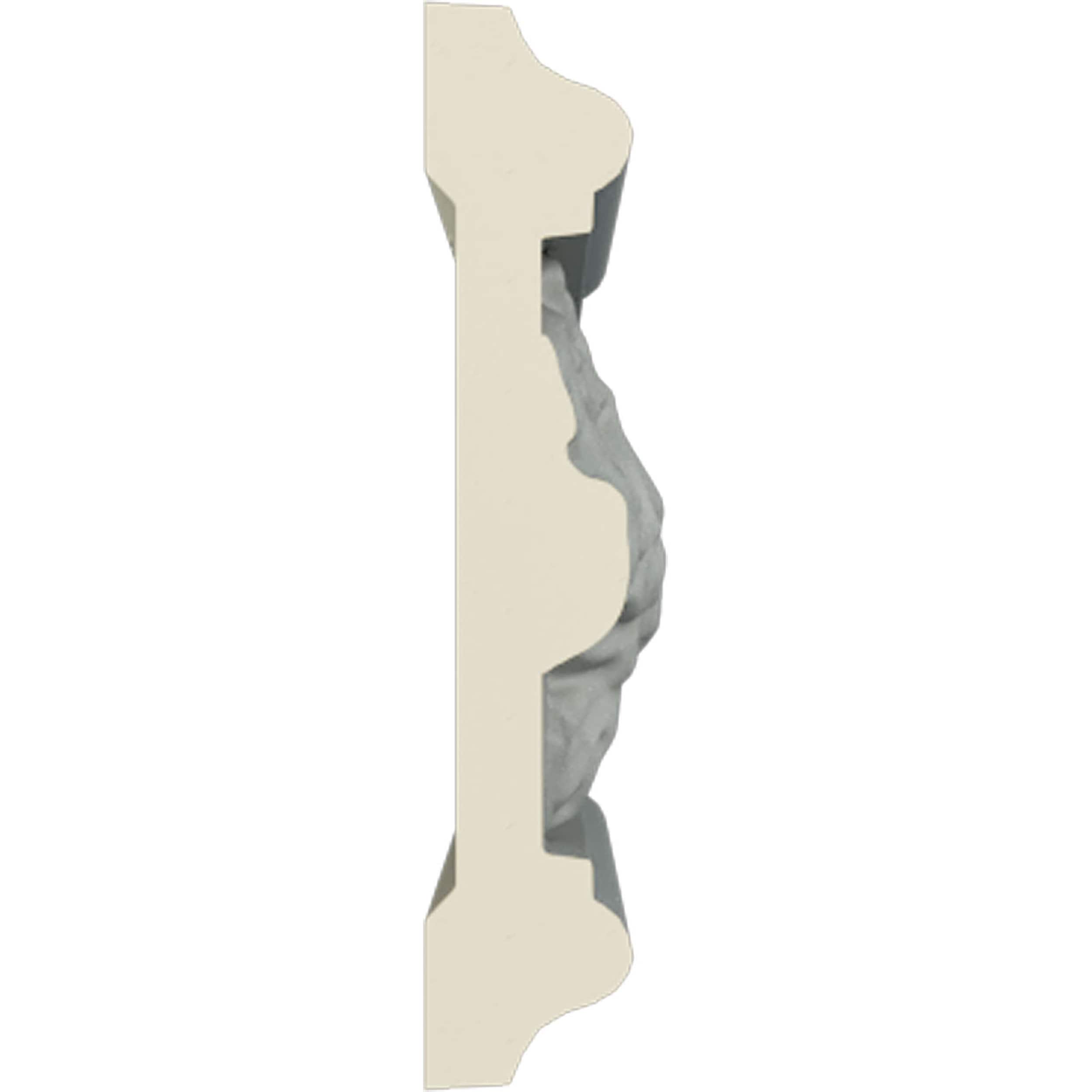Ekena Millwork CHA04X01SO-CASE-2 Chair-Rail-Moulding - View #3