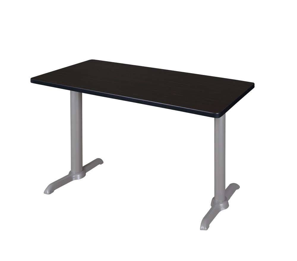 Regency MVTRCT4824MWGY Training Brown 4-Person Training Table (48-in W x 29-in H)