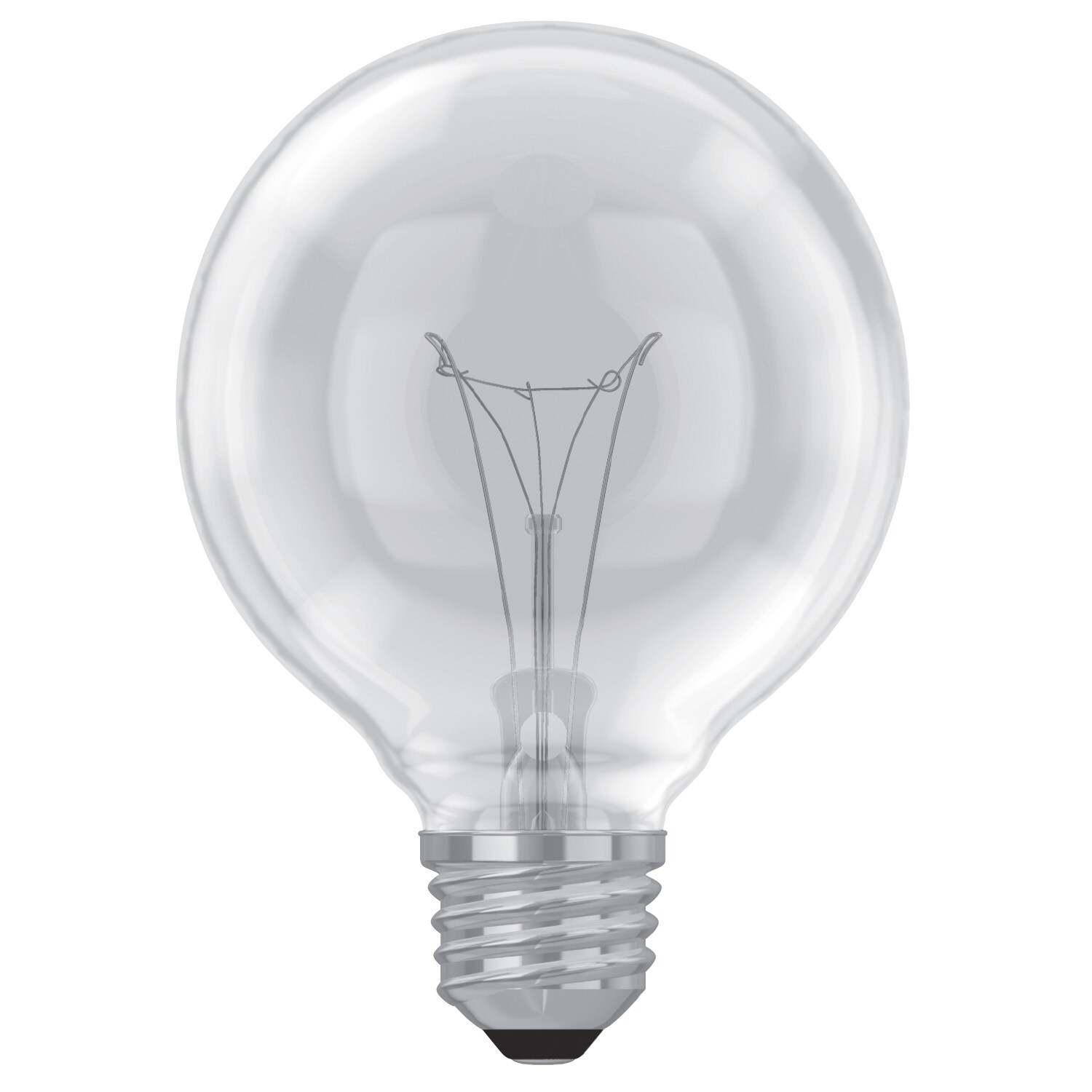 GE G25 Soft White Medium Dimmable Light Bulb (3-Pack) at Lowes.com