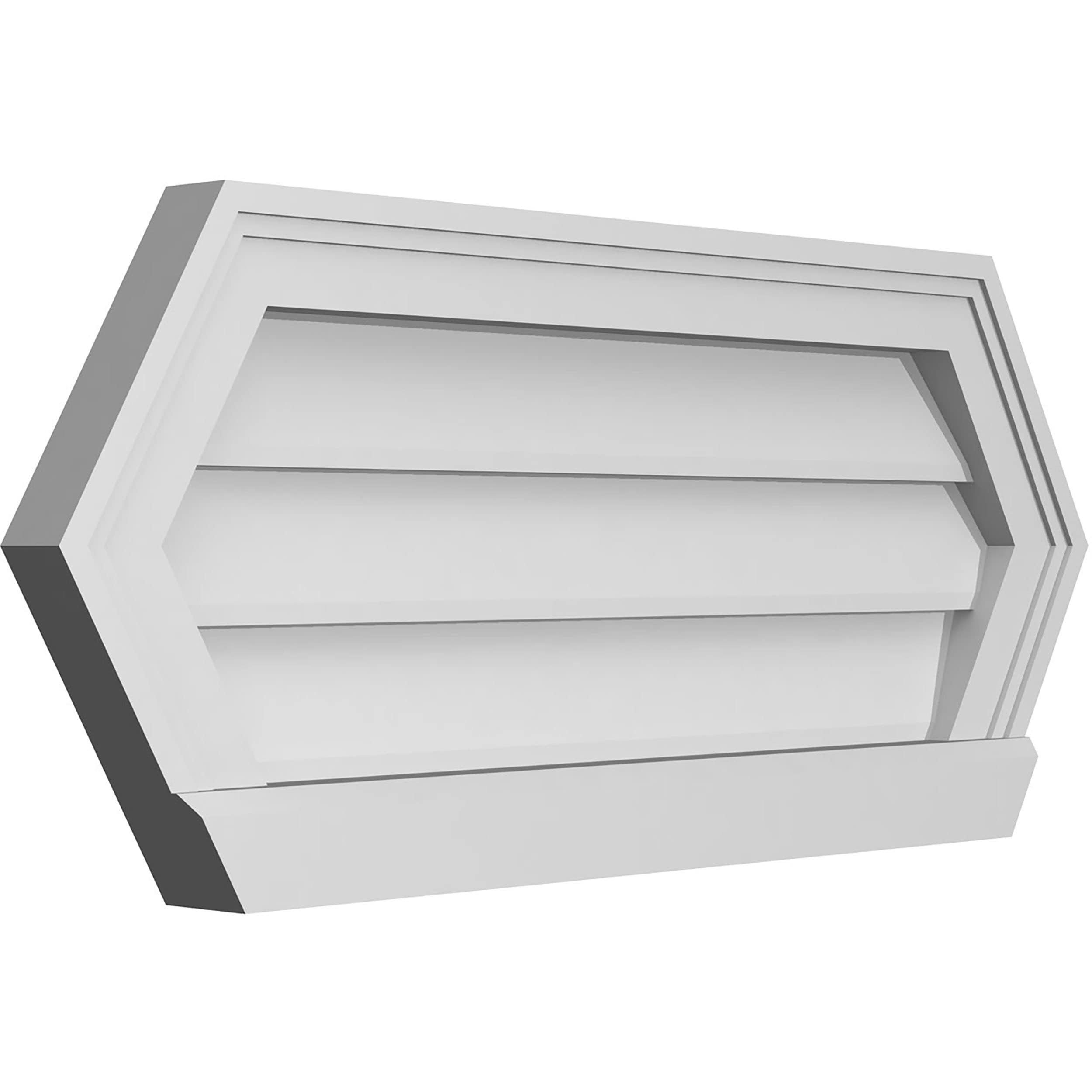 Ekena Millwork GVPHP28X1203SN Gable-Vents - View #2