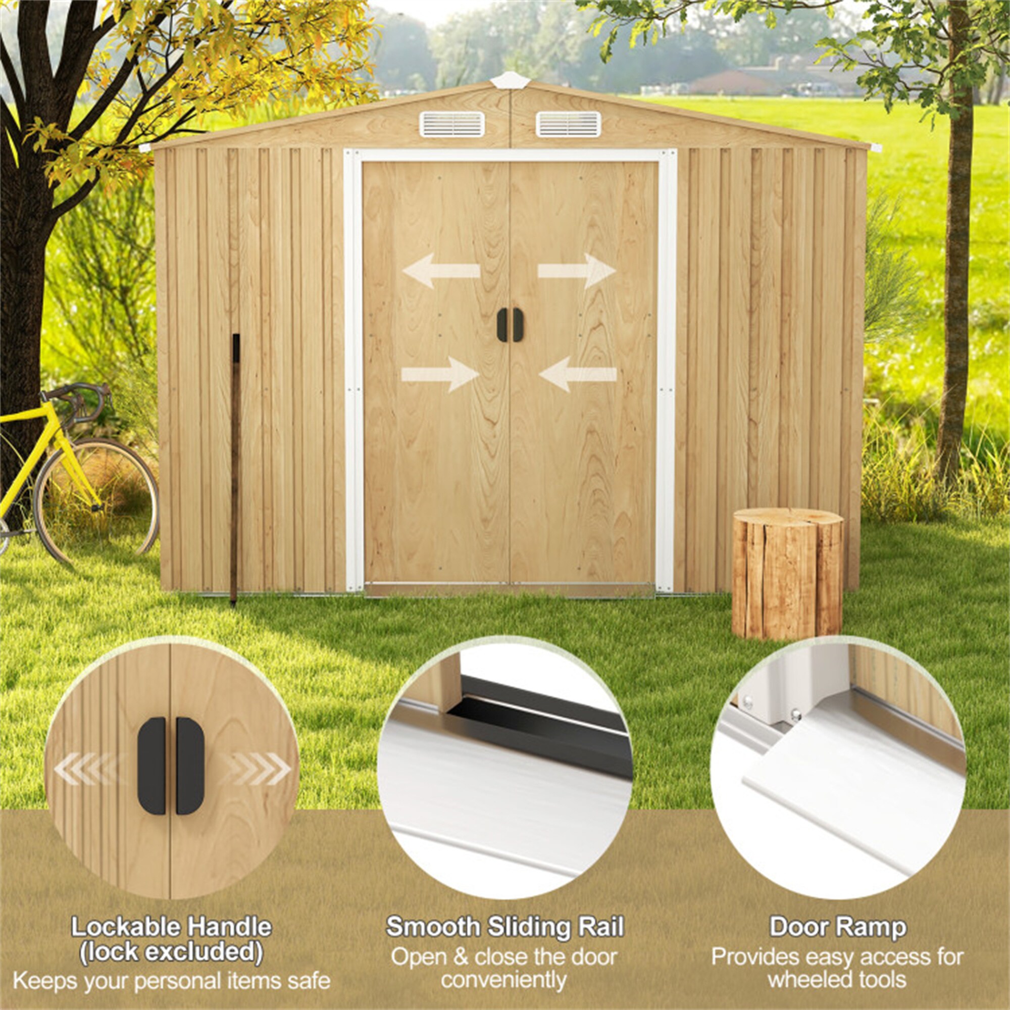 BABOOM BOM-4105NA+-CO Metal-Storage-Buildings-Sheds - View #8