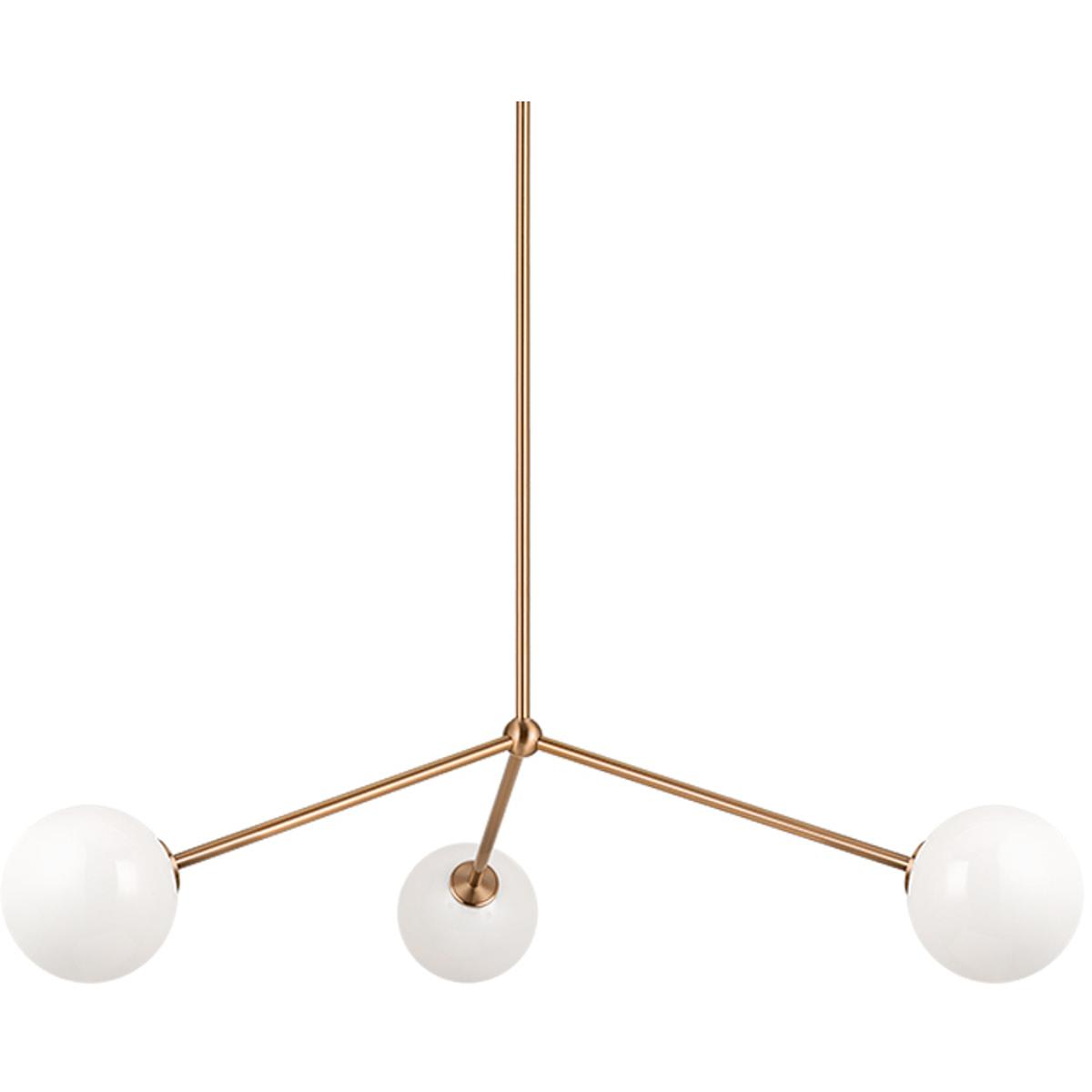 Matteo 2444326 Lighting C81703AGOP Novo Pendant Aged Gold Brass