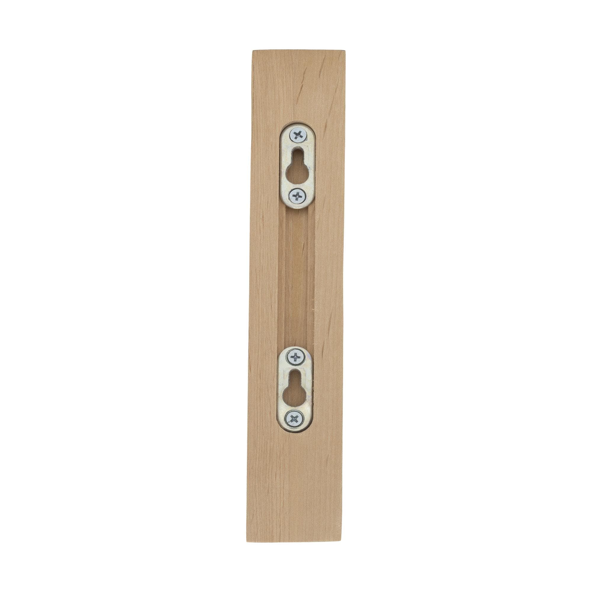10 in Unfinished Alder Traditional Wood Corbel