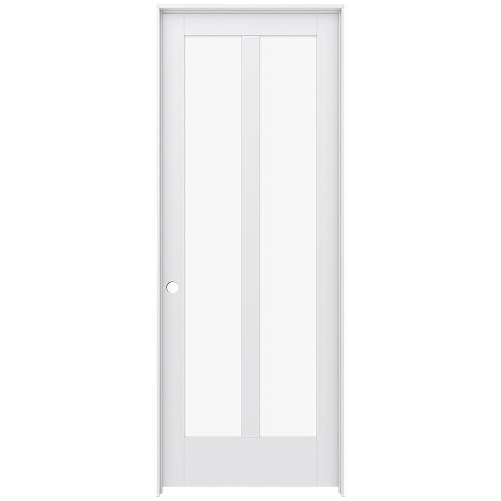 2-panel Square 36-in X 96-in Prehung Interior Doors At Lowes.com