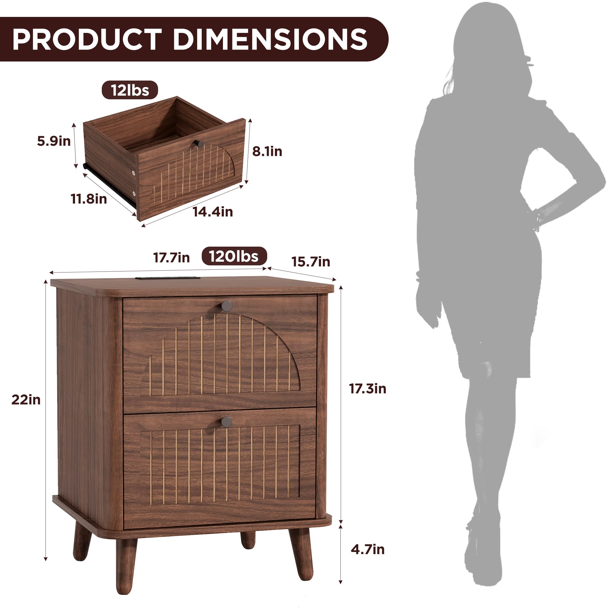 Vabches DA1012WA01A nightstands - View #2