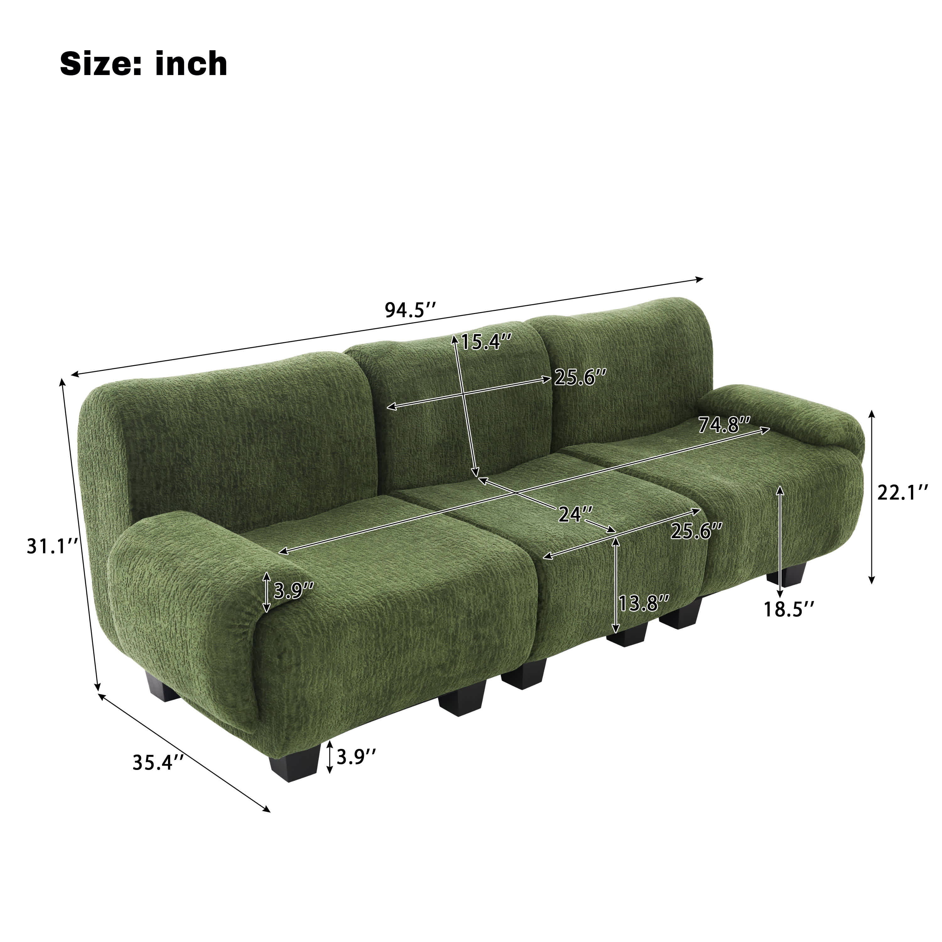 Roomfitters RF-N719N763P326131F Sofas-Loveseats - View #3