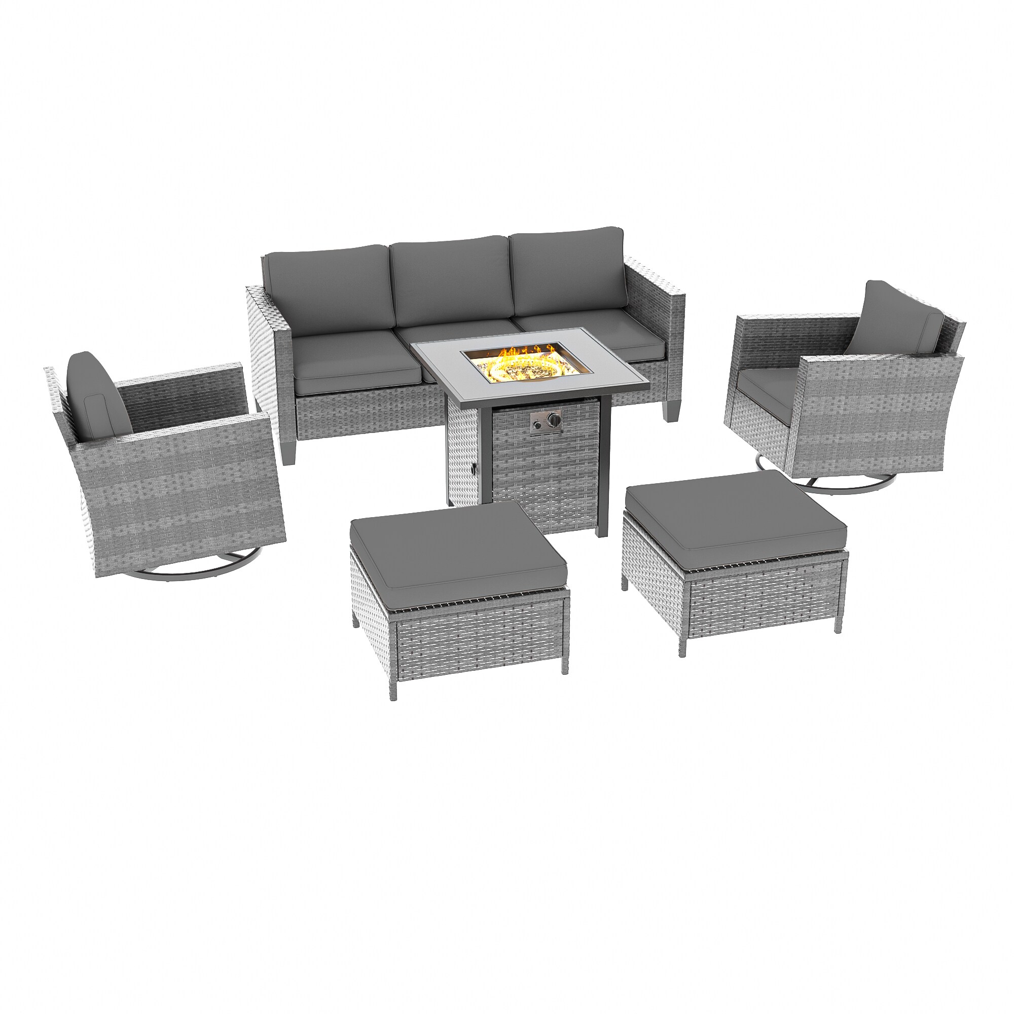 ACEGOSES LW-115HGY-T4 Patio-Conversation-Sets - View #4