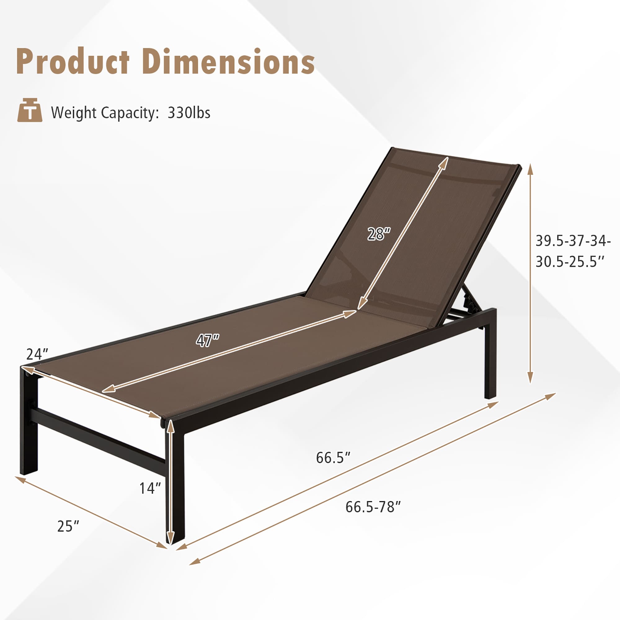 Costway NP10502CF Patio-Chairs - View #2