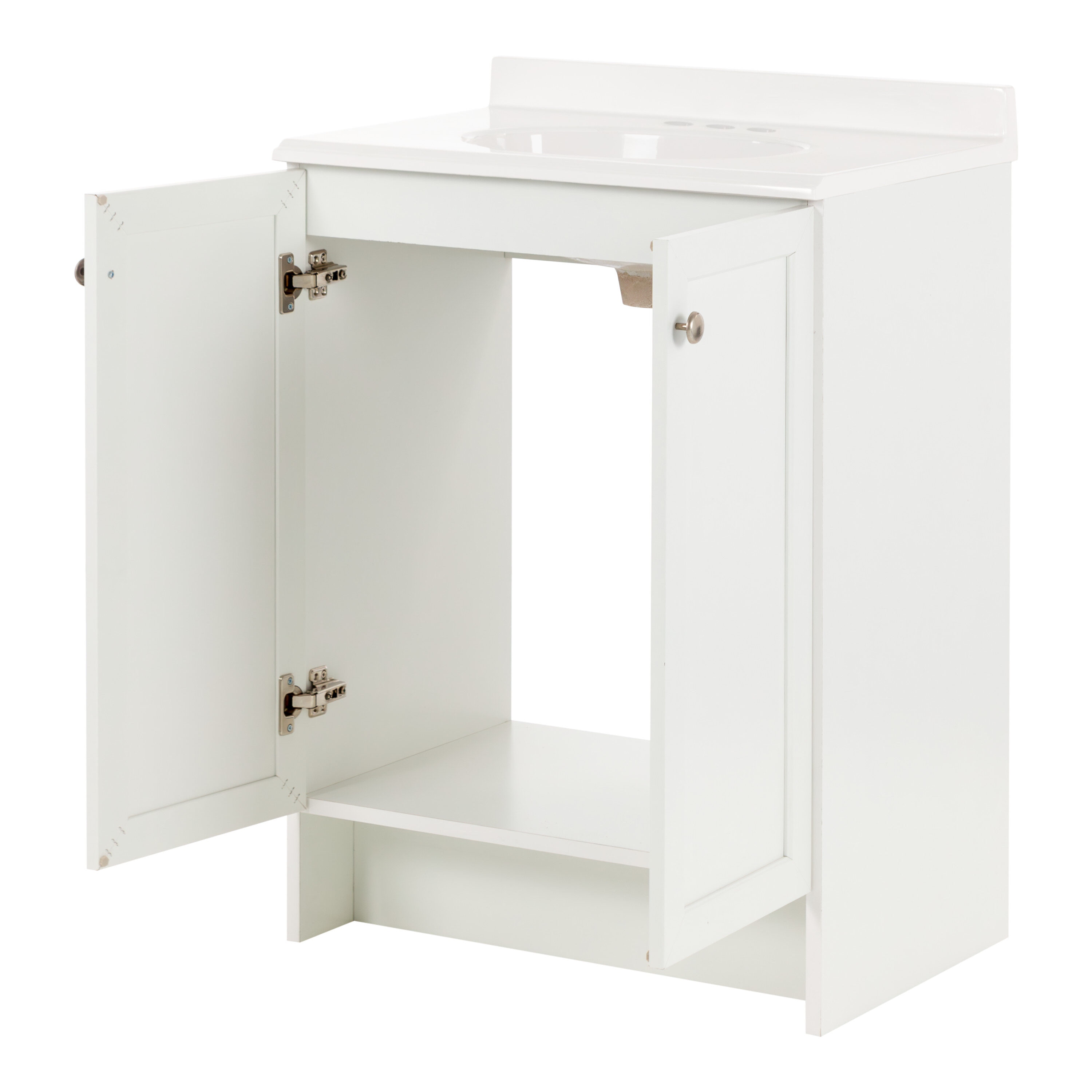 Project Source W063624P2-WH Bath-Vanity-Combo - View #3