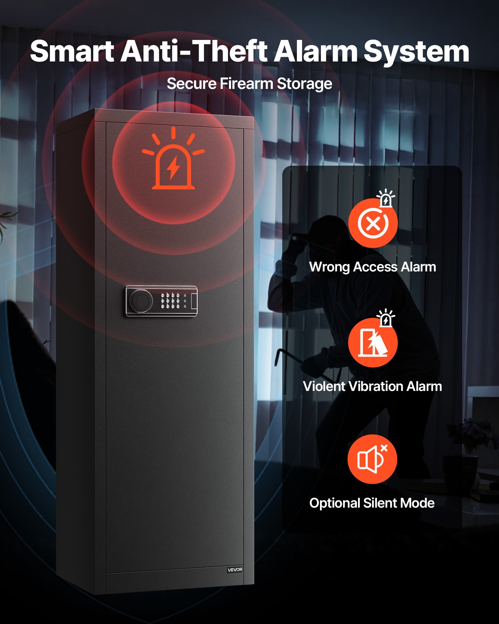 VEVOR ZQBXXPZS1889US6QZV9 Gun-Safes - View #5