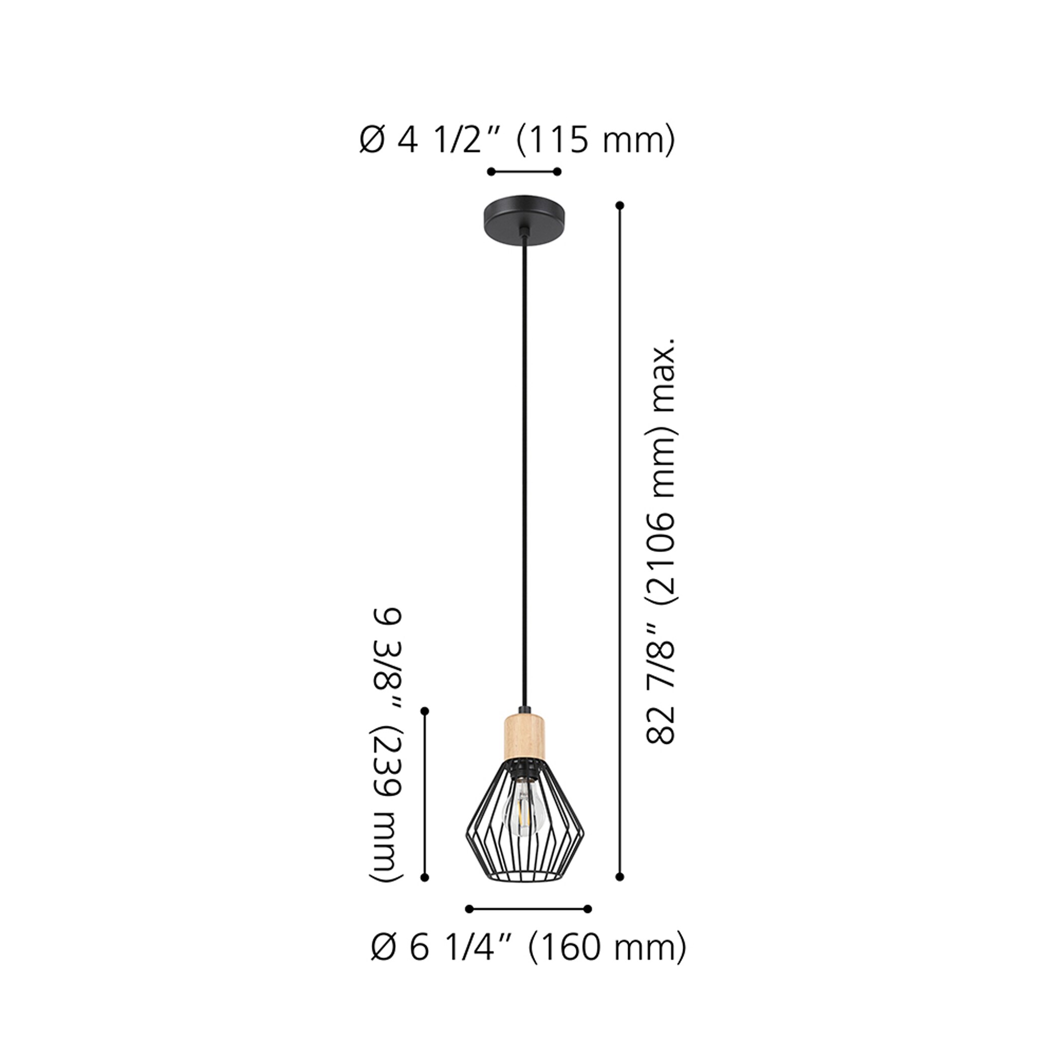 EGLO 205587A Pendant-Lights - View #4