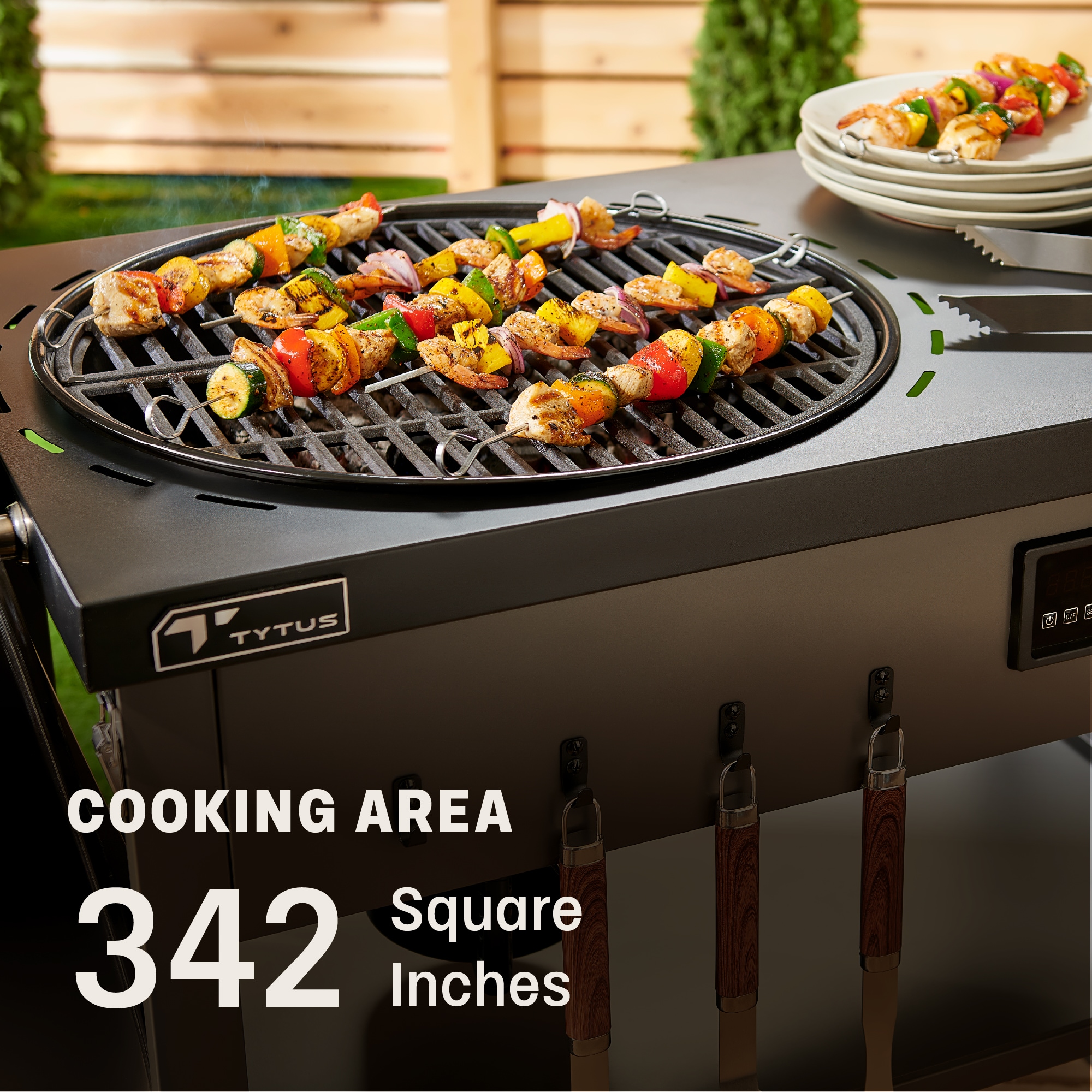 TYTUS TDT-KC2-0101 Charcoal-Grills - View #13