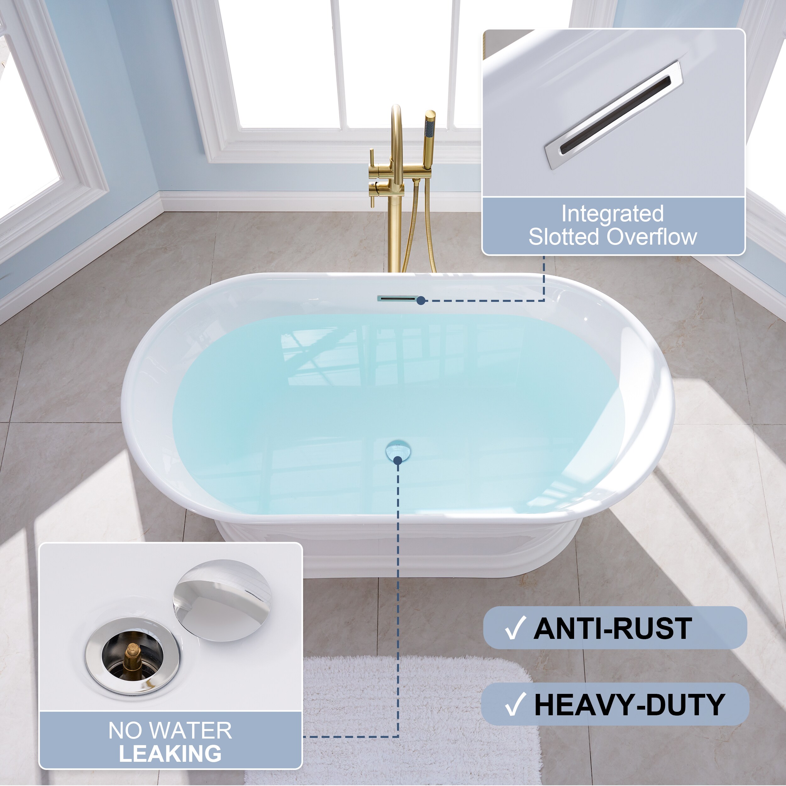 WELLFOR BCB1930BGM - WF bathtubs - View #10