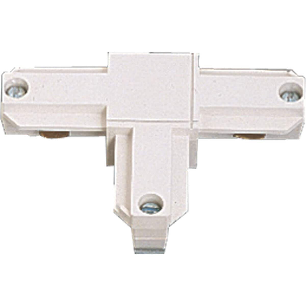 Progress Lighting P8722-9128 3-1/4-in White Mixed Material Linear T-connector