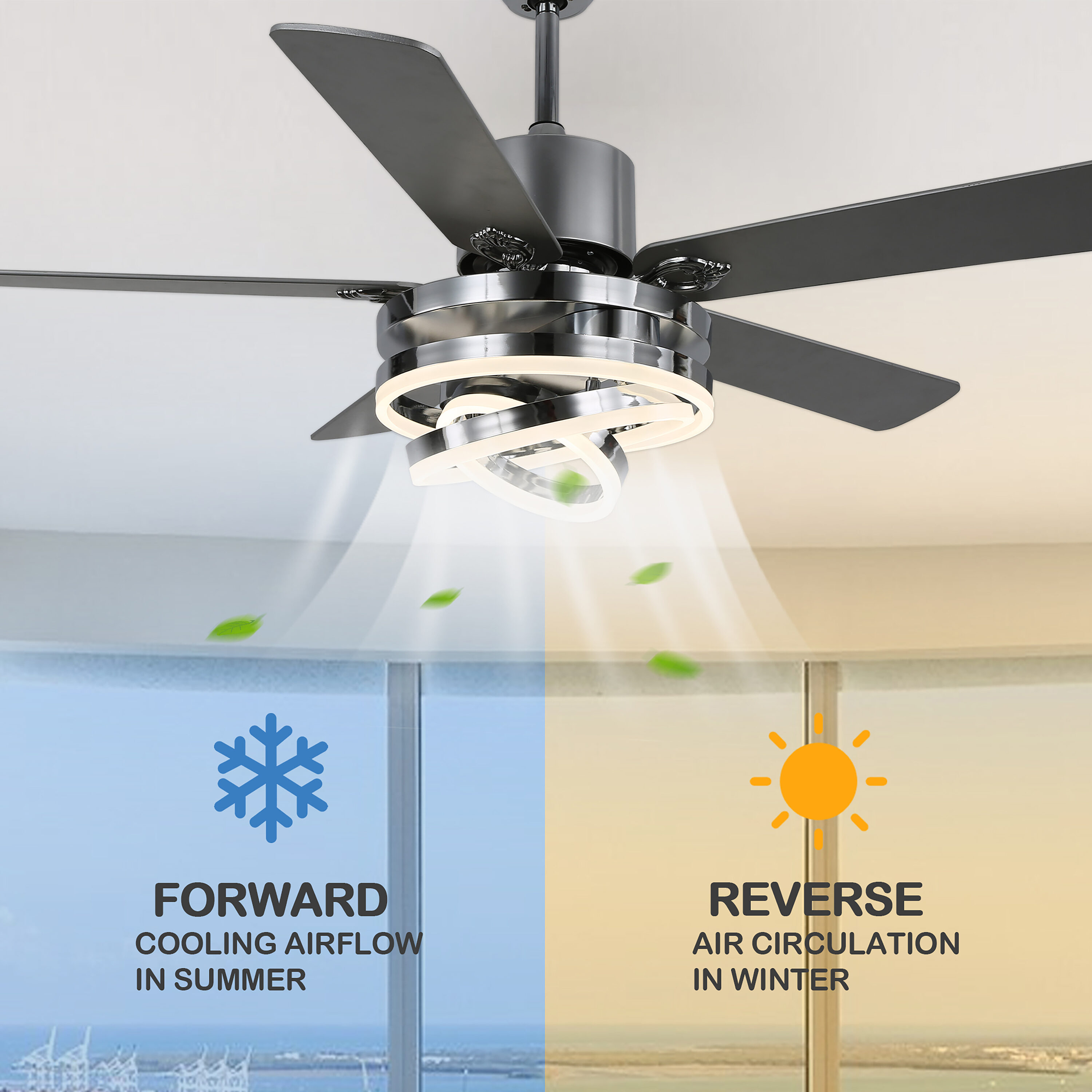 Oaks Decor OK2062-C Ceiling-Fans - View #7
