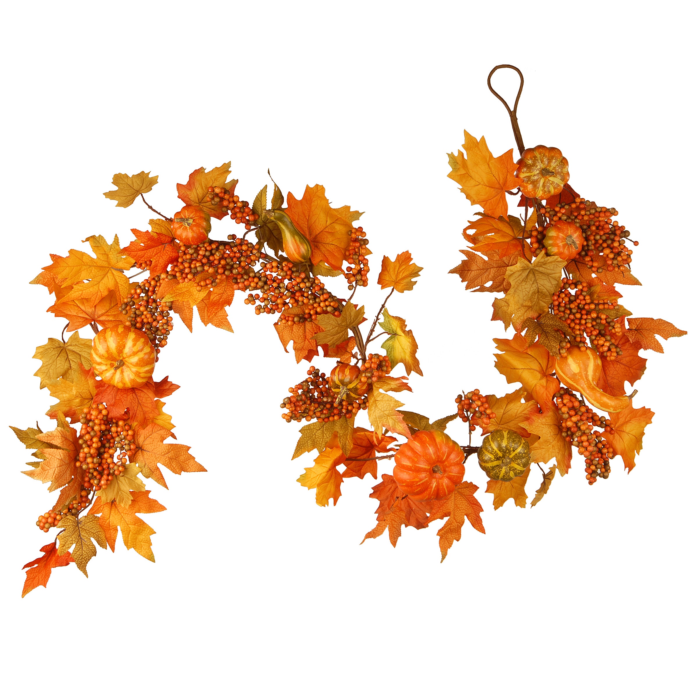 National Tree Company RAHV-G060202A 6-ft Harvest Artificial Garland