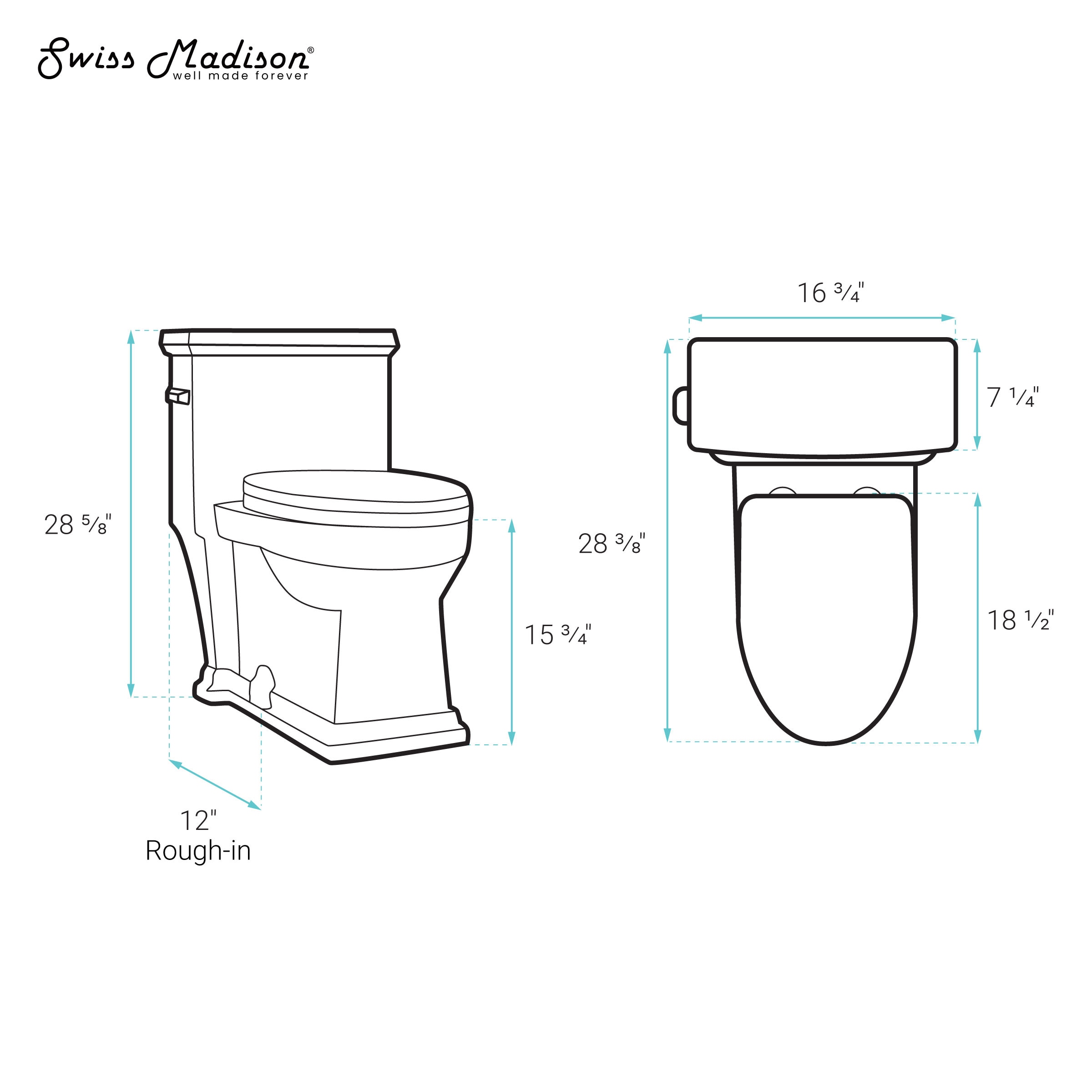Swiss Madison SM-25-1TLAU06BK toilets - View #5