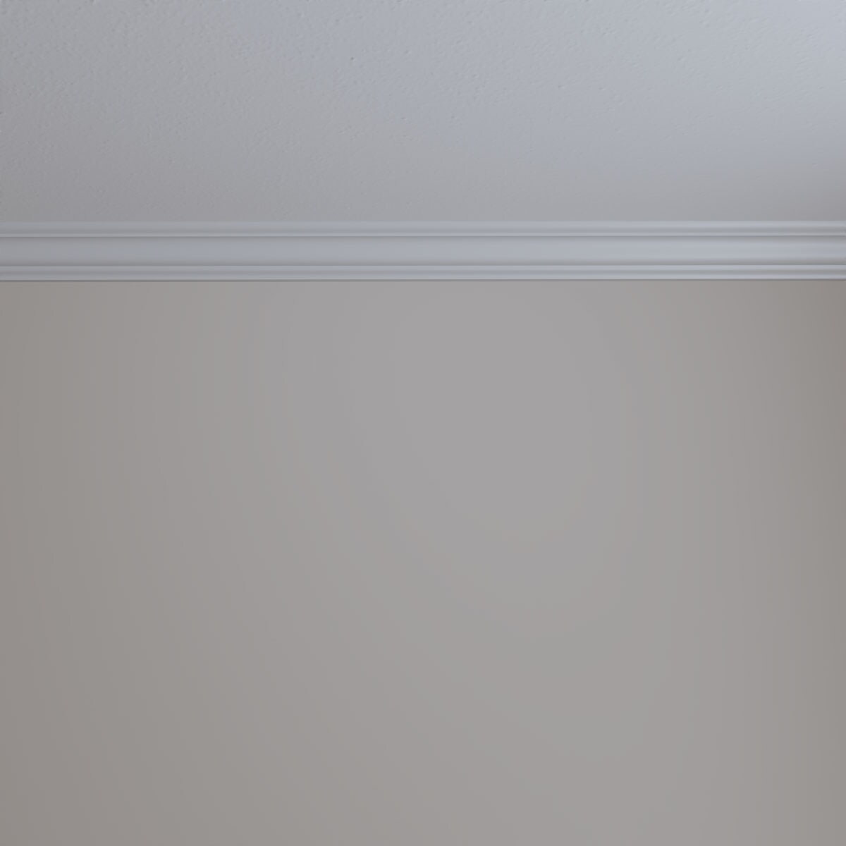Classic White Polyurethane Crown Moulding 94.5"