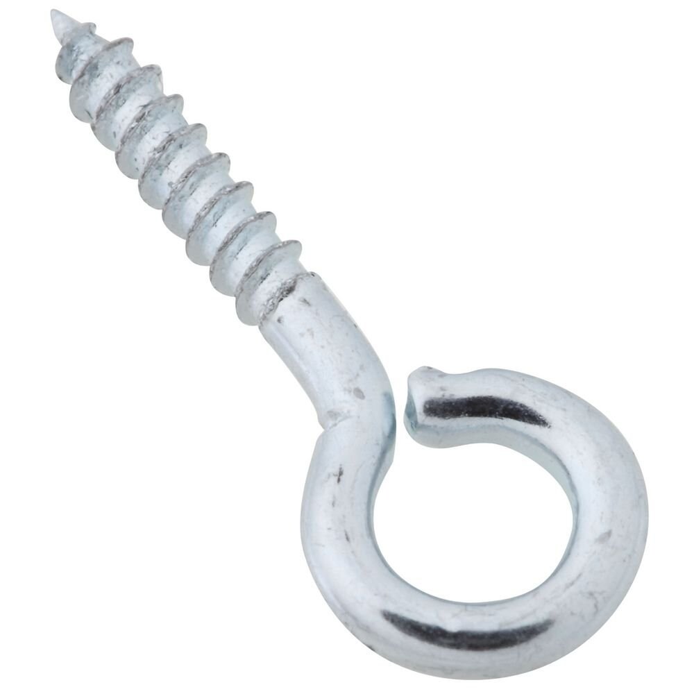 National Hardware N118-554 Zinc-Plated Screw Eye 1/4 x 5.7 14-Pack in ...