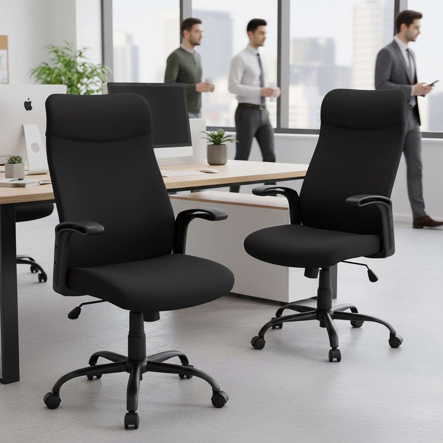 Mondawe MO-HW65402BK-2 Office-Chairs - View #2