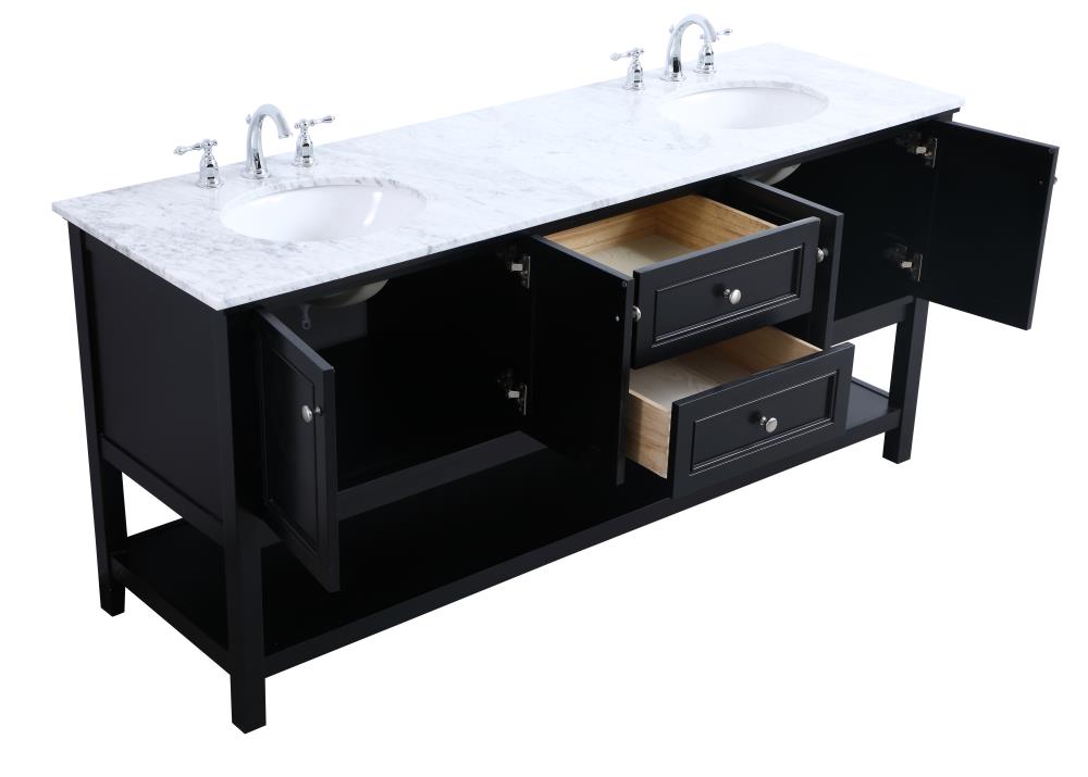 Elegant Decor FI81072BK Bath-Vanity-Combo - View #4