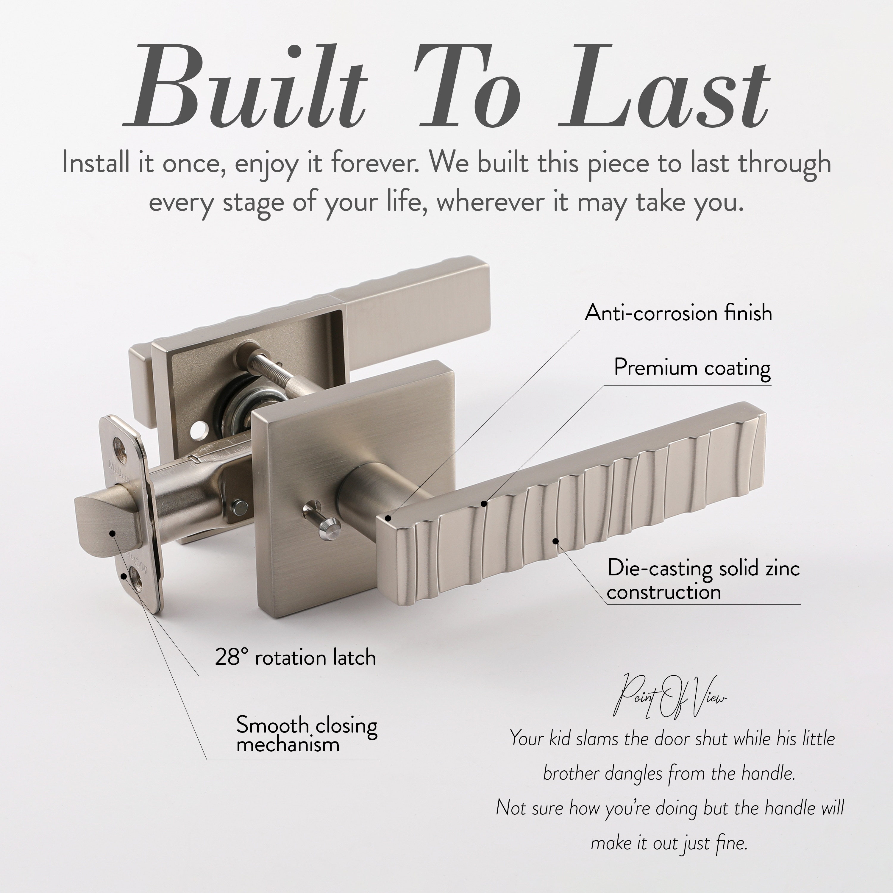 McBowery MB-1104PVSN-RH Door-Handles - View #8