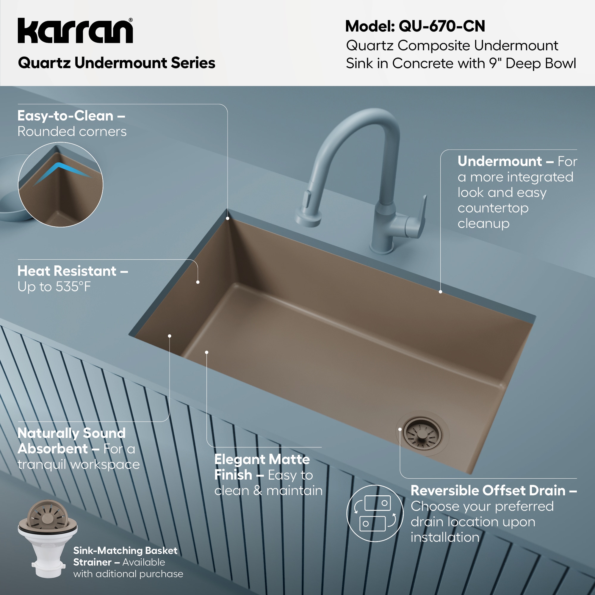 Karran QU-670-CN Kitchen-Sinks - View #5