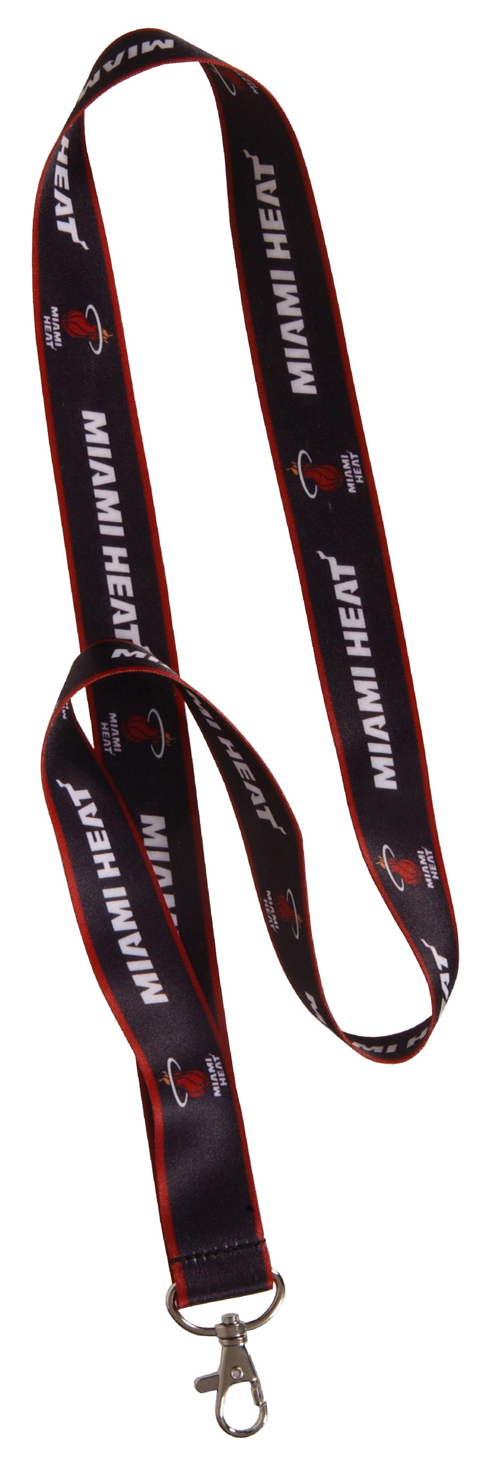 Hillman Miami Hurricanes Black and Red Lanyard in the Key Accessories  department at