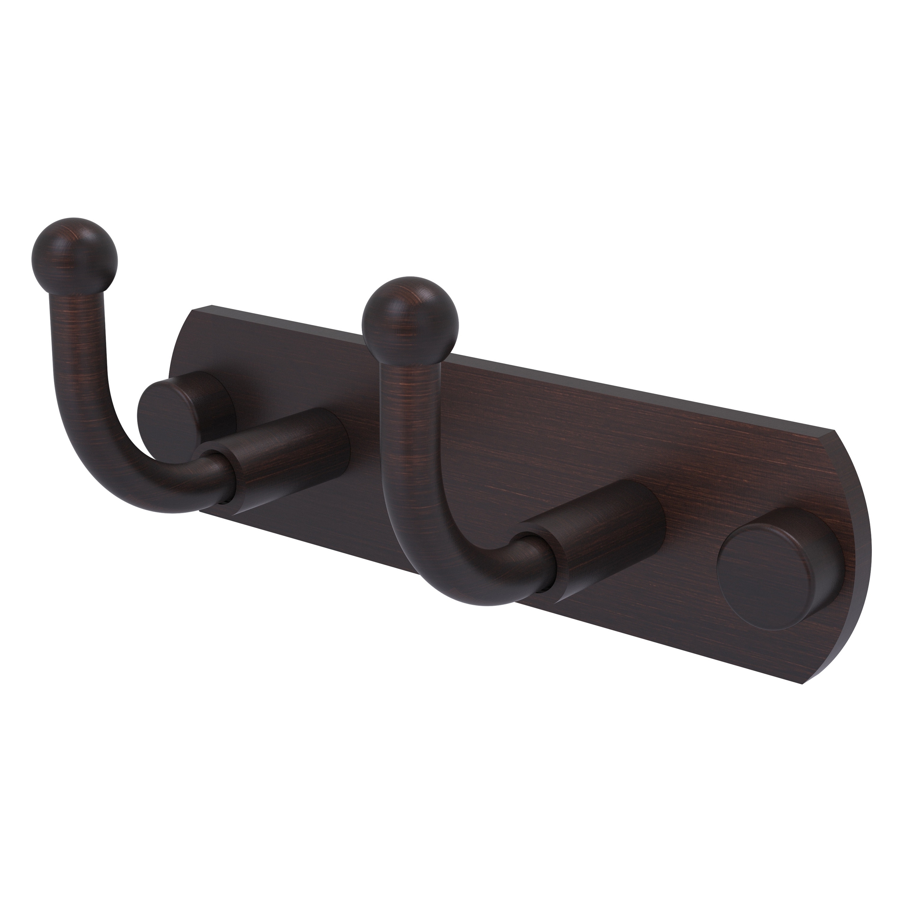 Allied Brass 1020-2-VB Skyline Venetian Bronze Double -Hook Wall mount Towel Hook