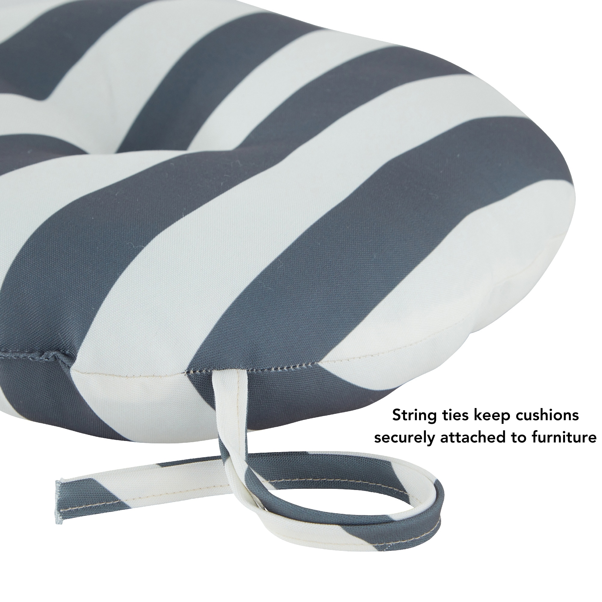 Greendale Home Fashions OC6816S4-CANOPY-GRAY Patio-Furniture-Cushions - View #4