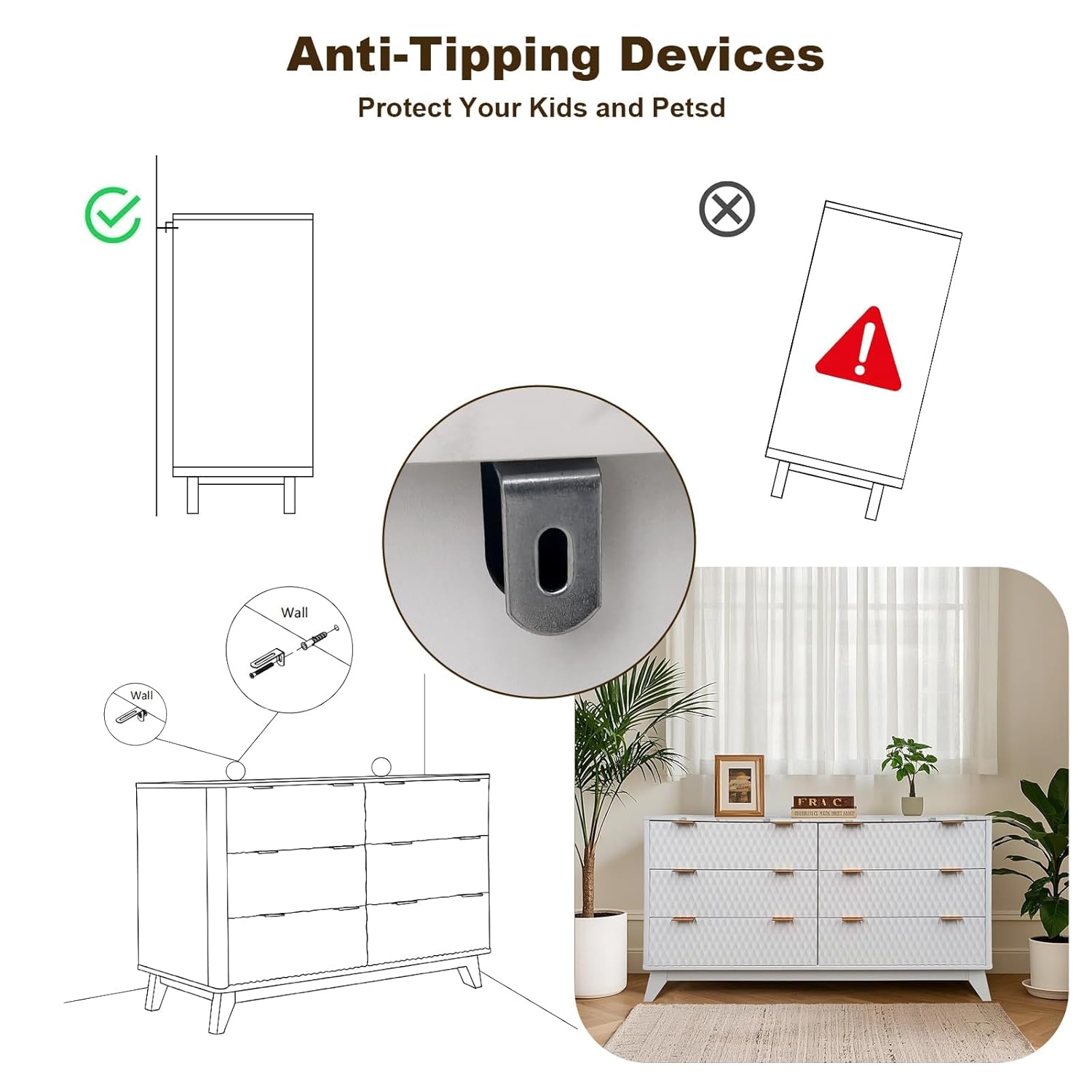 Qeetex LSDIBPHO33TJCAQV dressers - View #3