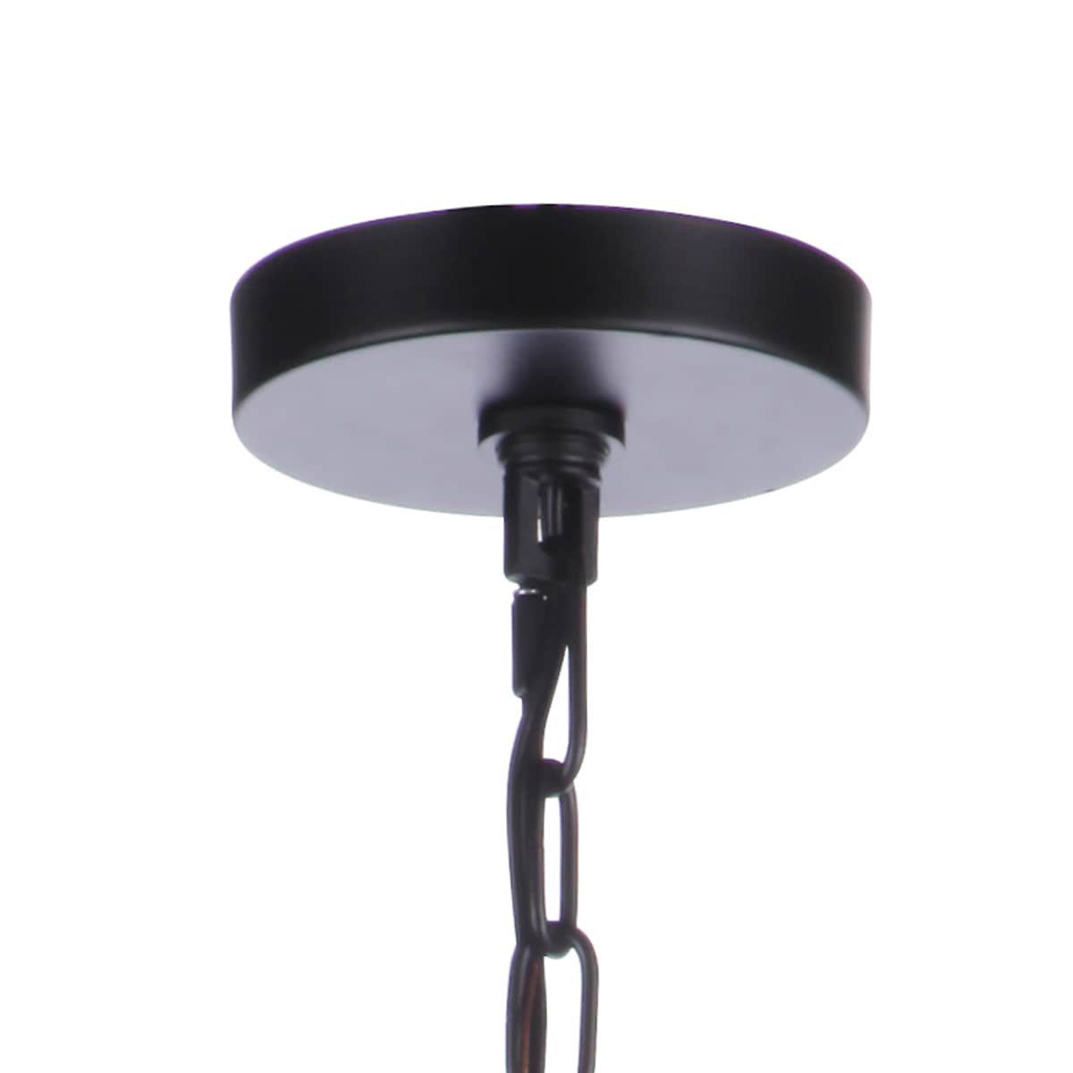 Larrson 14-Light Flat Black Iron Candle Chandelier