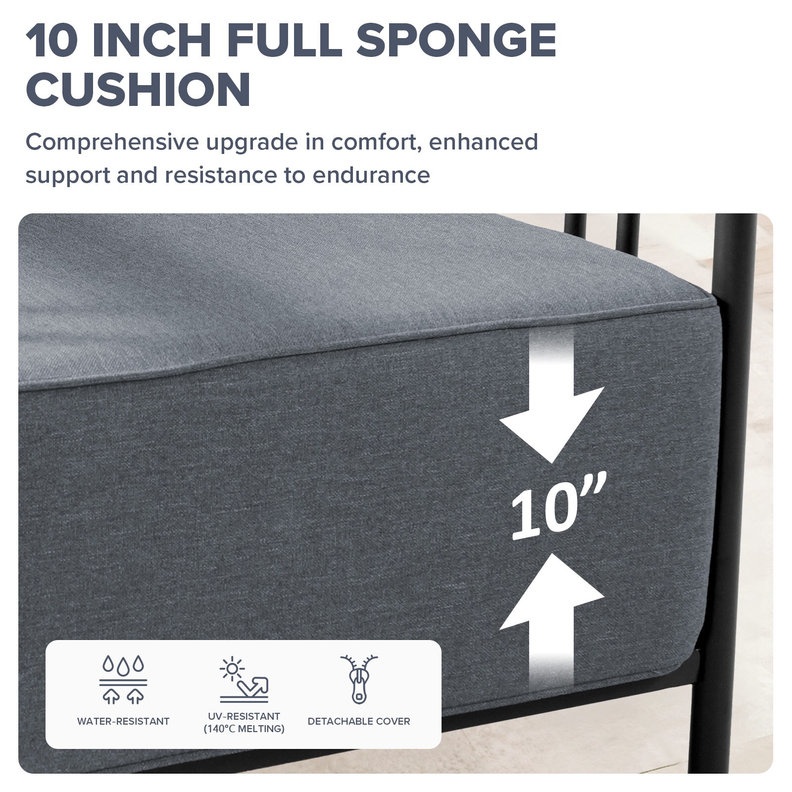 Pocassy PJACBL135020 Patio-Conversation-Sets - View #3