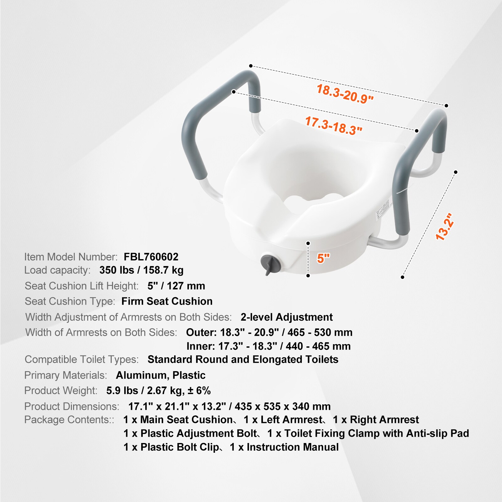 VEVOR SCXNSDSJGMTZ03605V0 Bath-Safety-Accessories - View #7