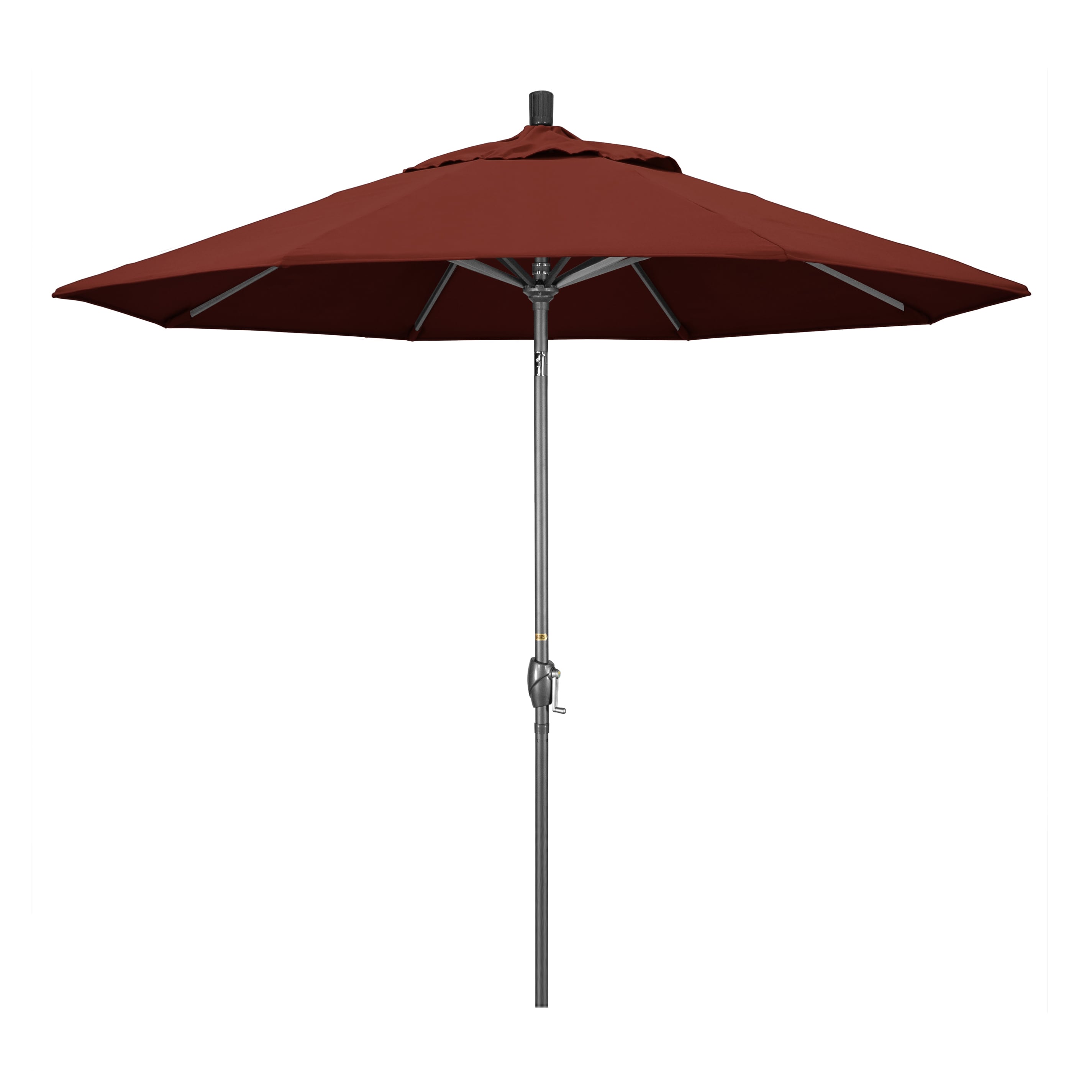 California Umbrella 194061209790 9-Feet Aluminum Red Market Patio Umbrella