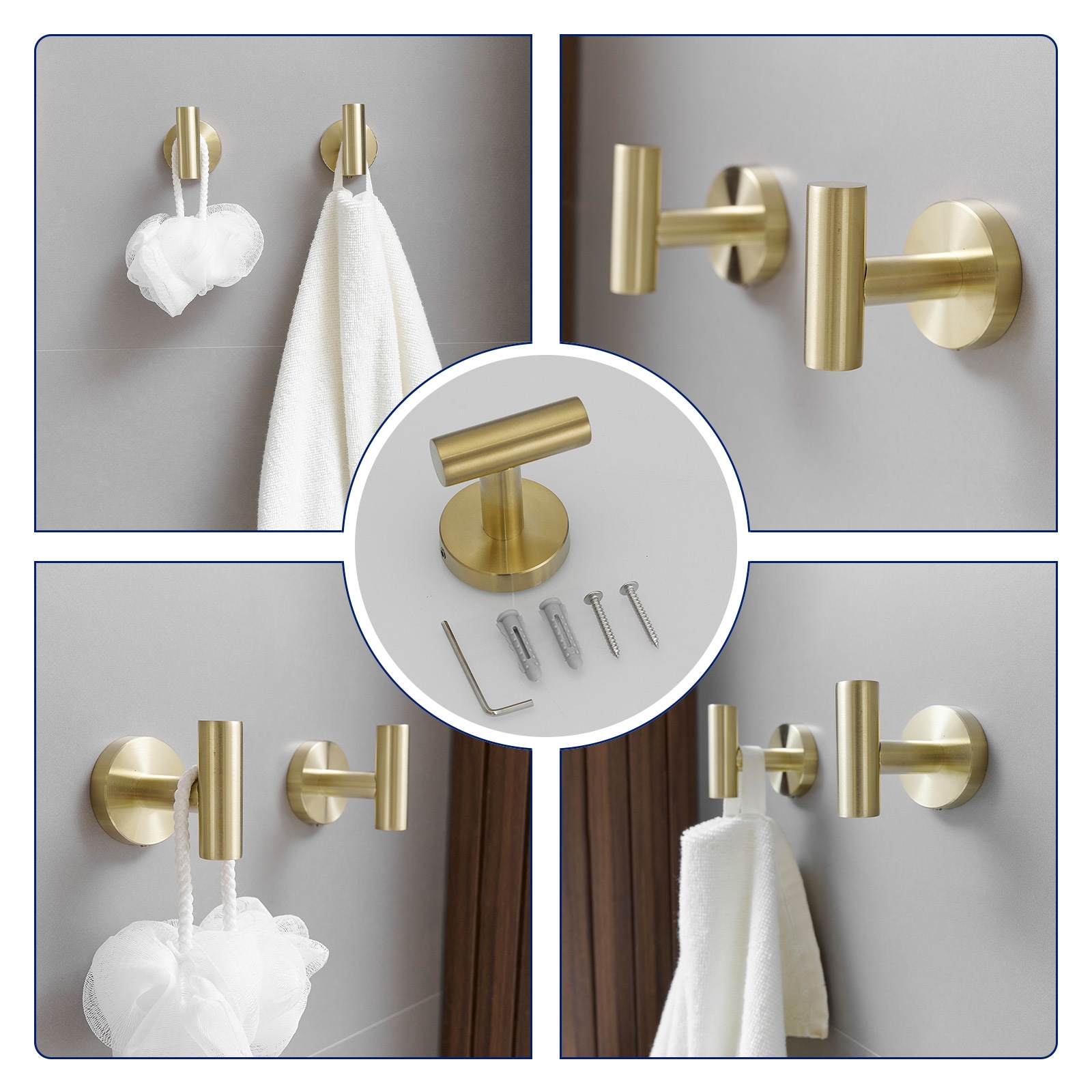 BWE A-91062-BG-4 Decorative-Bath-Hardware-Kits - View #5