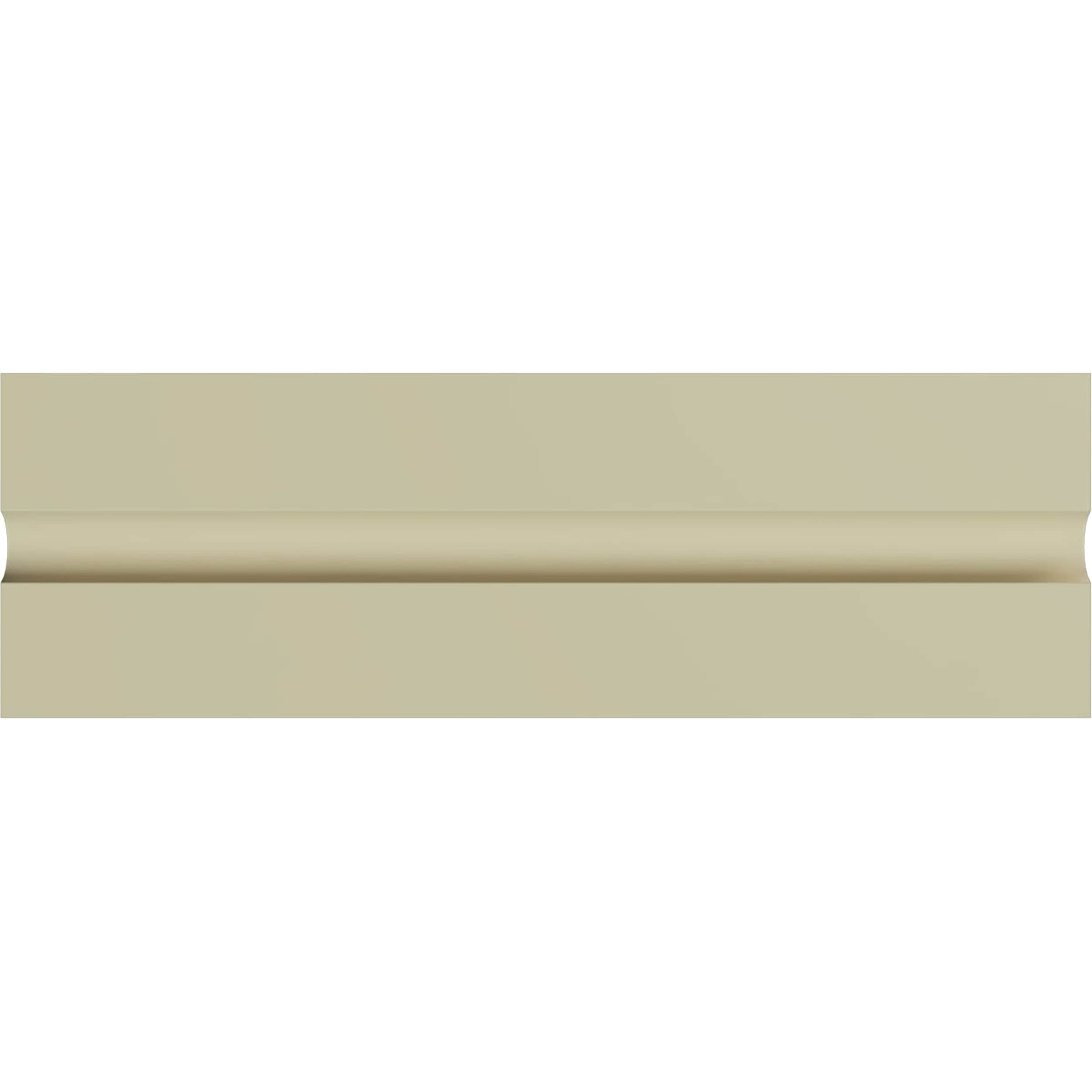 Primed White Polyurethane Decorative Chair Rail Moulding