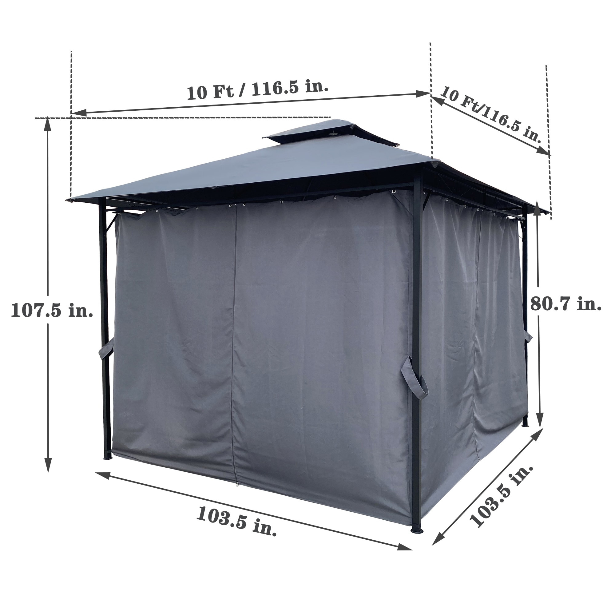 Bayfeve BFBU-41638 Wood-Resin-Gazebos - View #14