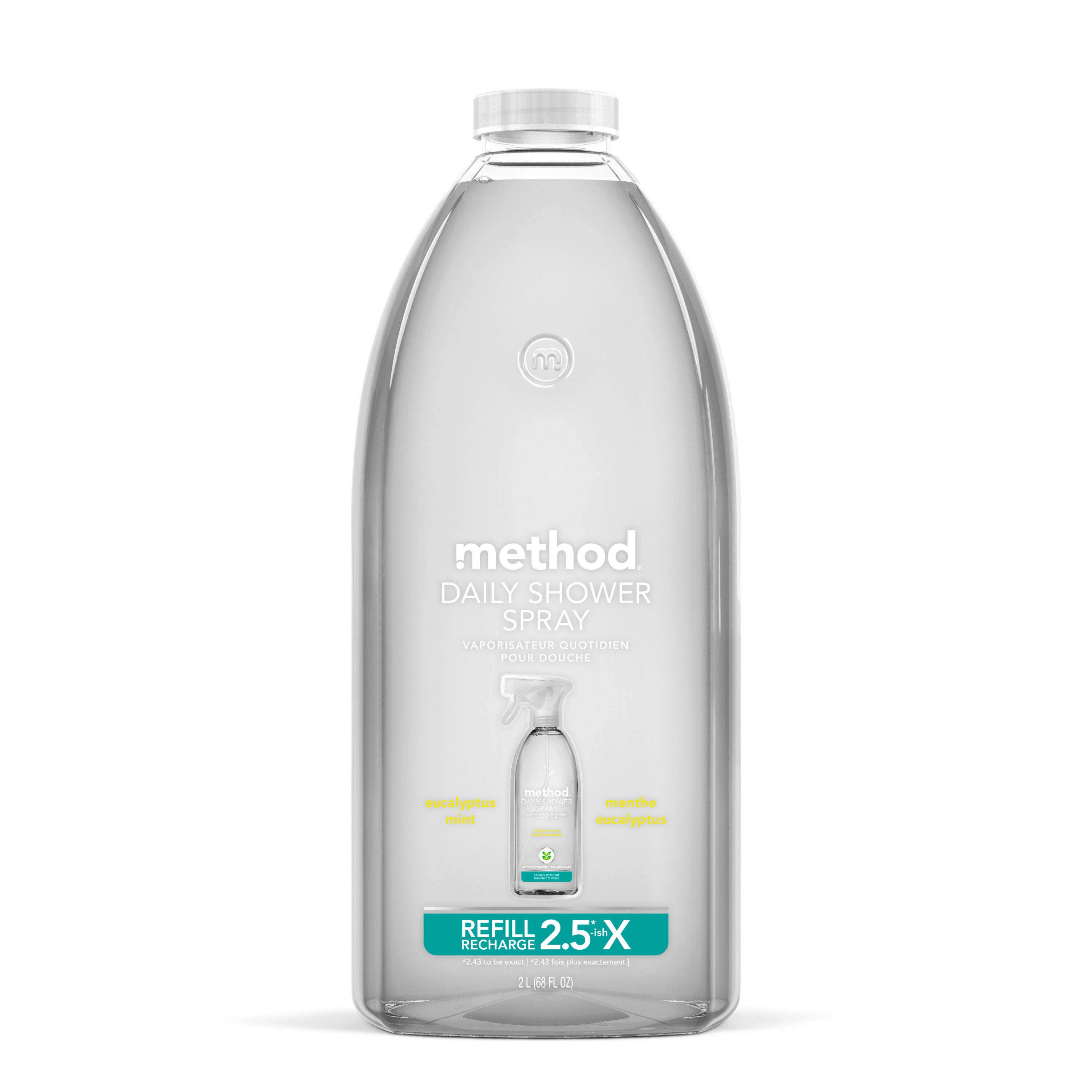 method 68-fl oz Eucalyptus Mint Shower and Bathtub Cleaner in the Shower &  Bathtub Cleaners department at