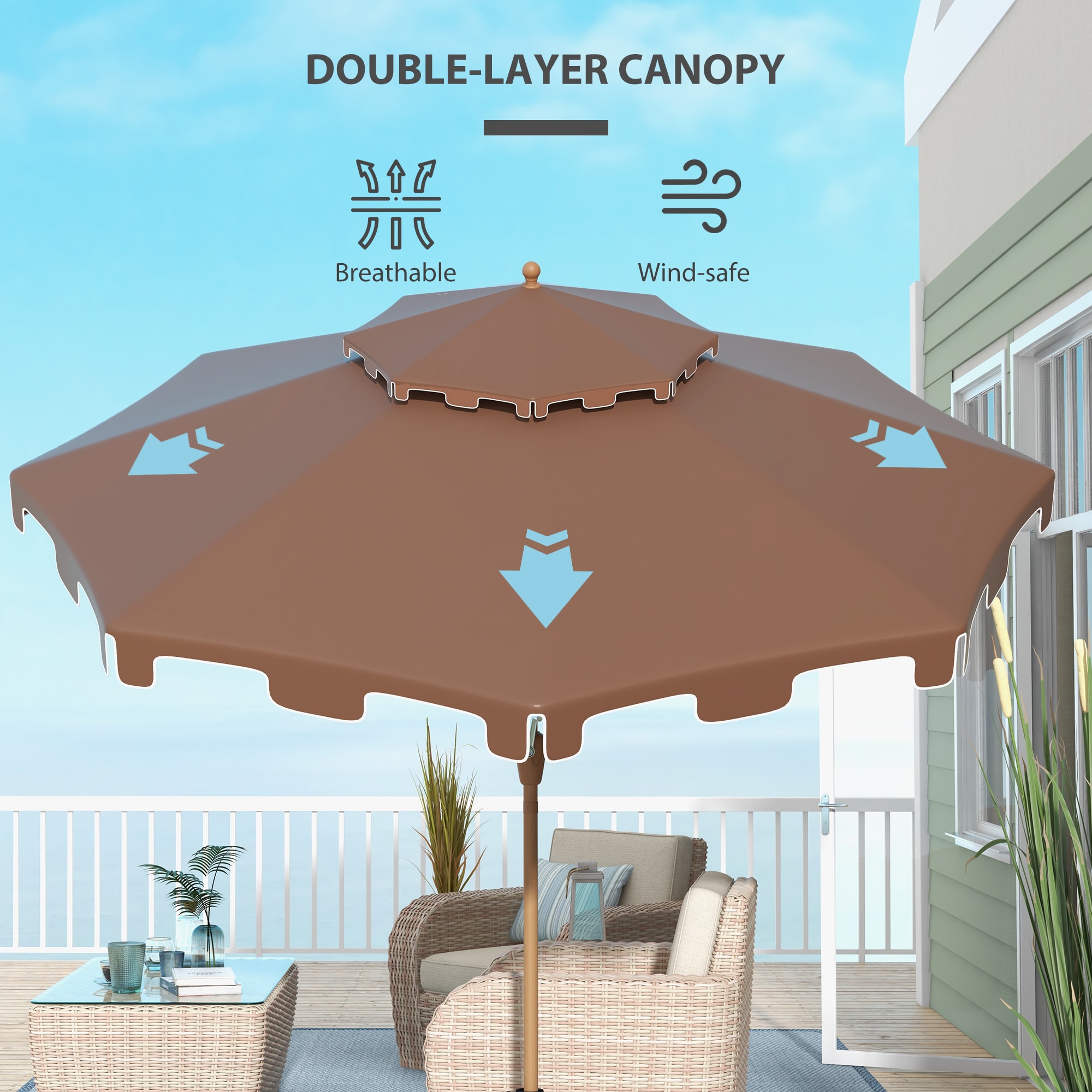 ToolCat BZ2-88-PW Umbrellas-2 - View #4