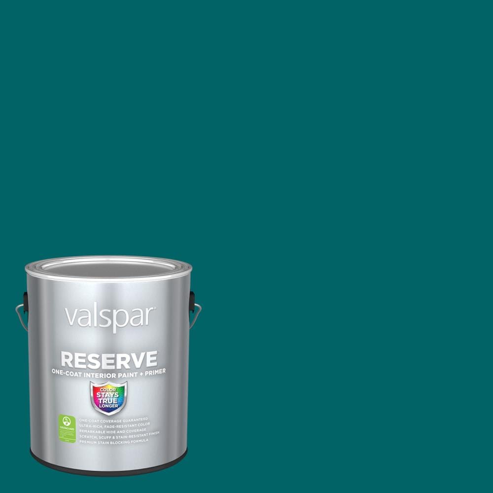 Valspar HGSW2321-2916573 Reserve Flat Sonoran Teal HGSW2321 Latex Interior Paint Paint + Primer ( 1-gallon )