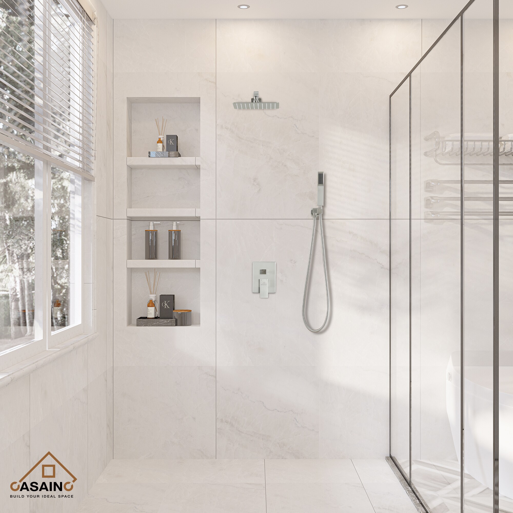 CASAINC MCS18T-10BN Showerhead-Bar-Panels - View #11