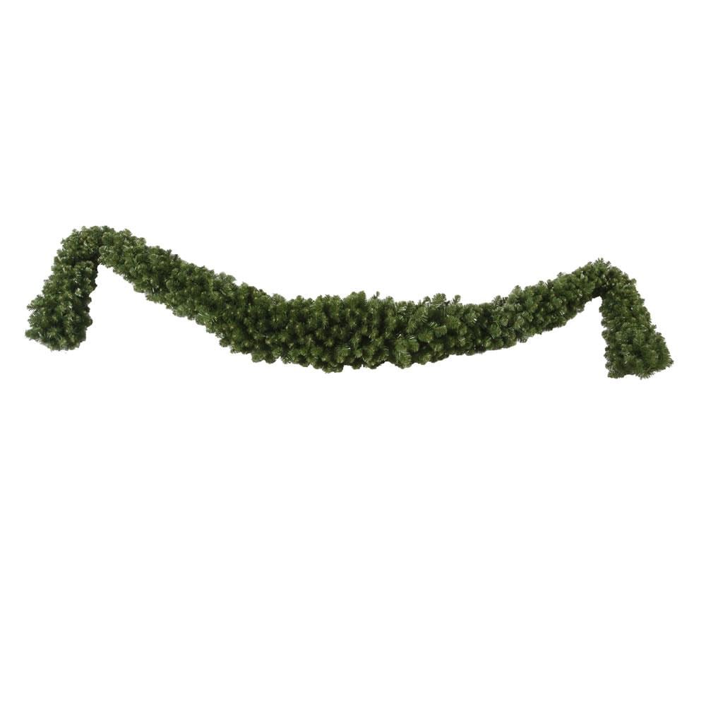 Vickerman Pre-Lit Imperial Pine Garland with 50 Warm White Italian LED Lights 6-Feet Green A877208LED