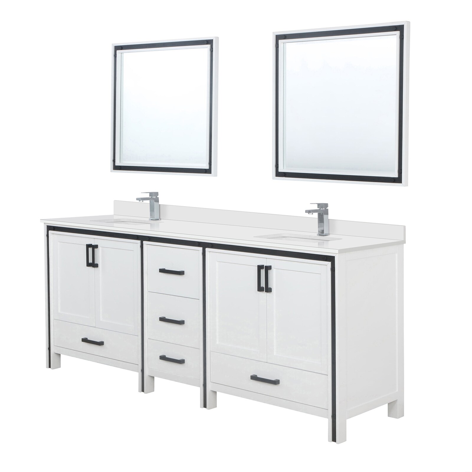 Lexora LZV352284SAJSM34F Bath-Vanity-Combo - View #5