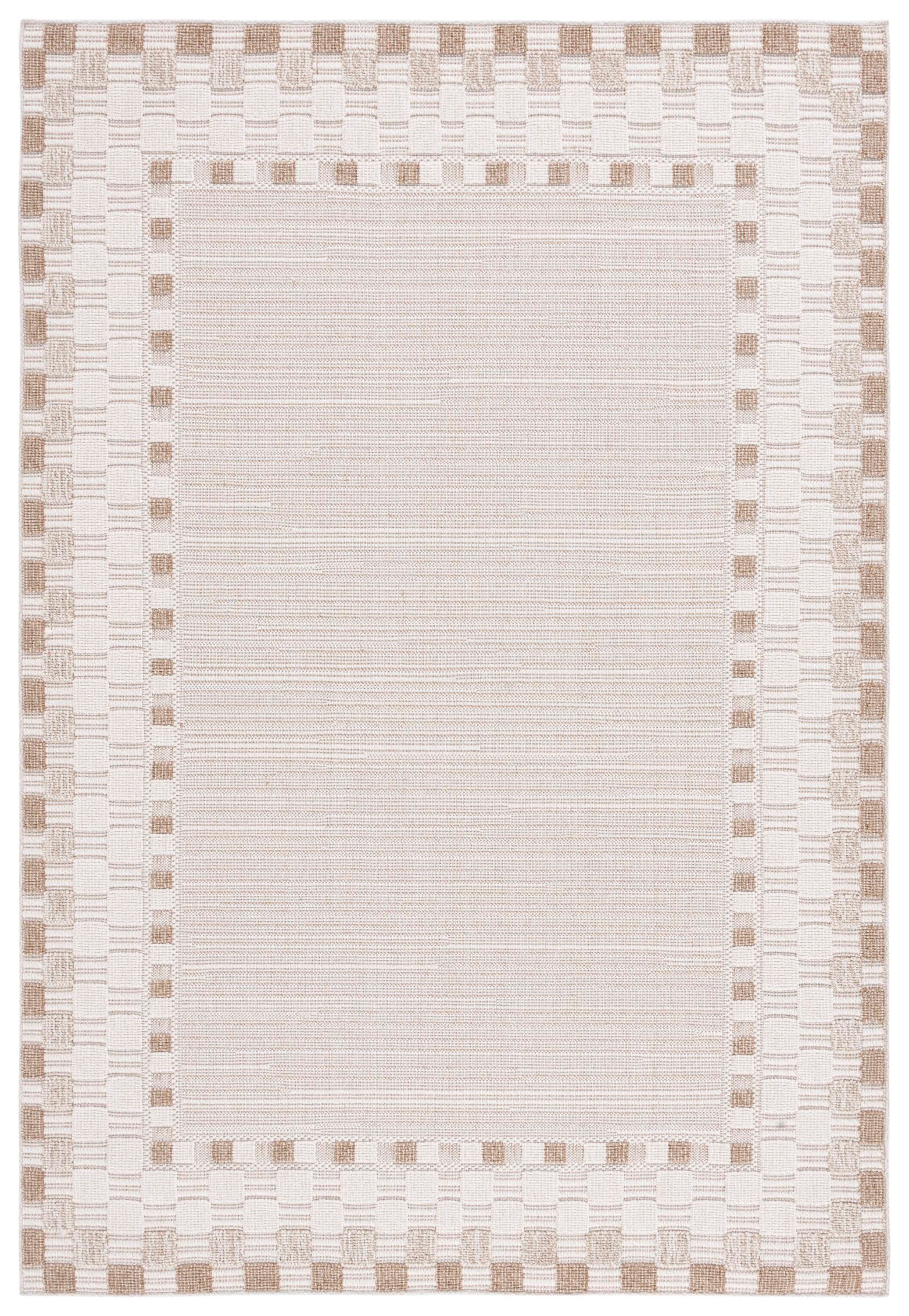 Gray Synthetic 9' x 12' Flat Woven Reversible Area Rug