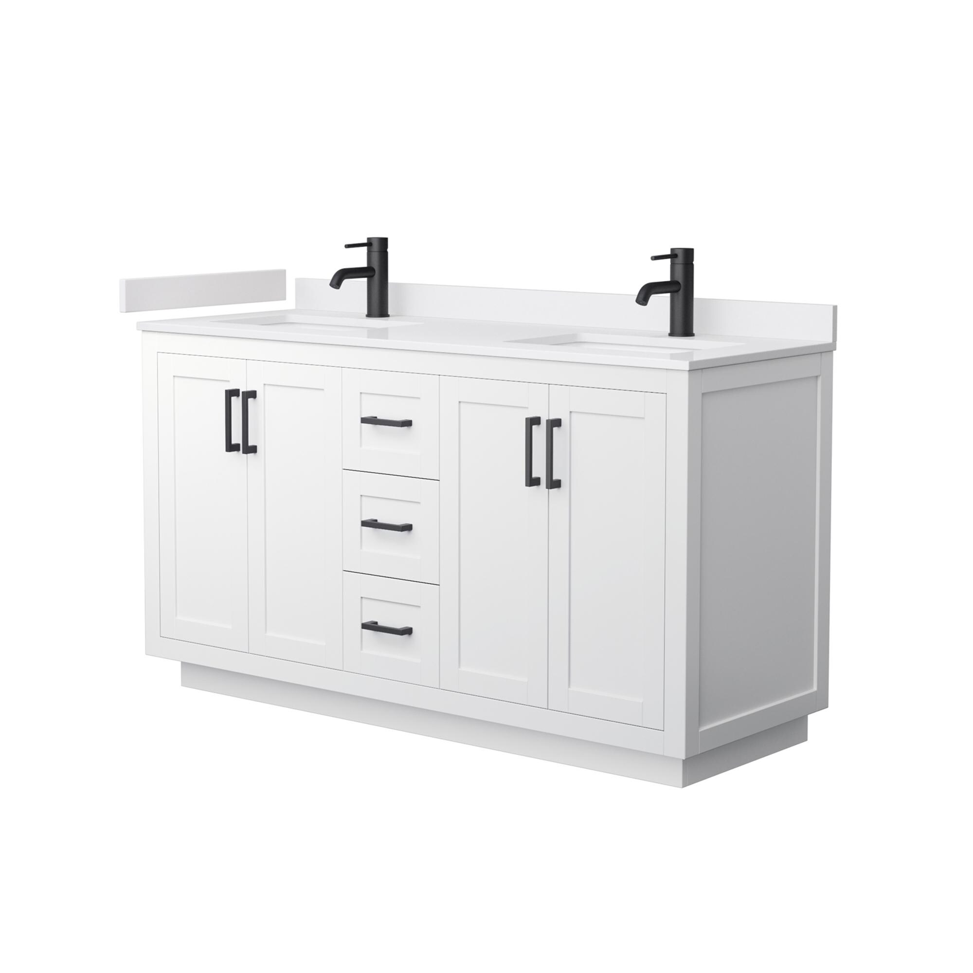 Wyndham Collection WCF292960DWBWCUNSMXX Bath-Vanity-Combo - View #2