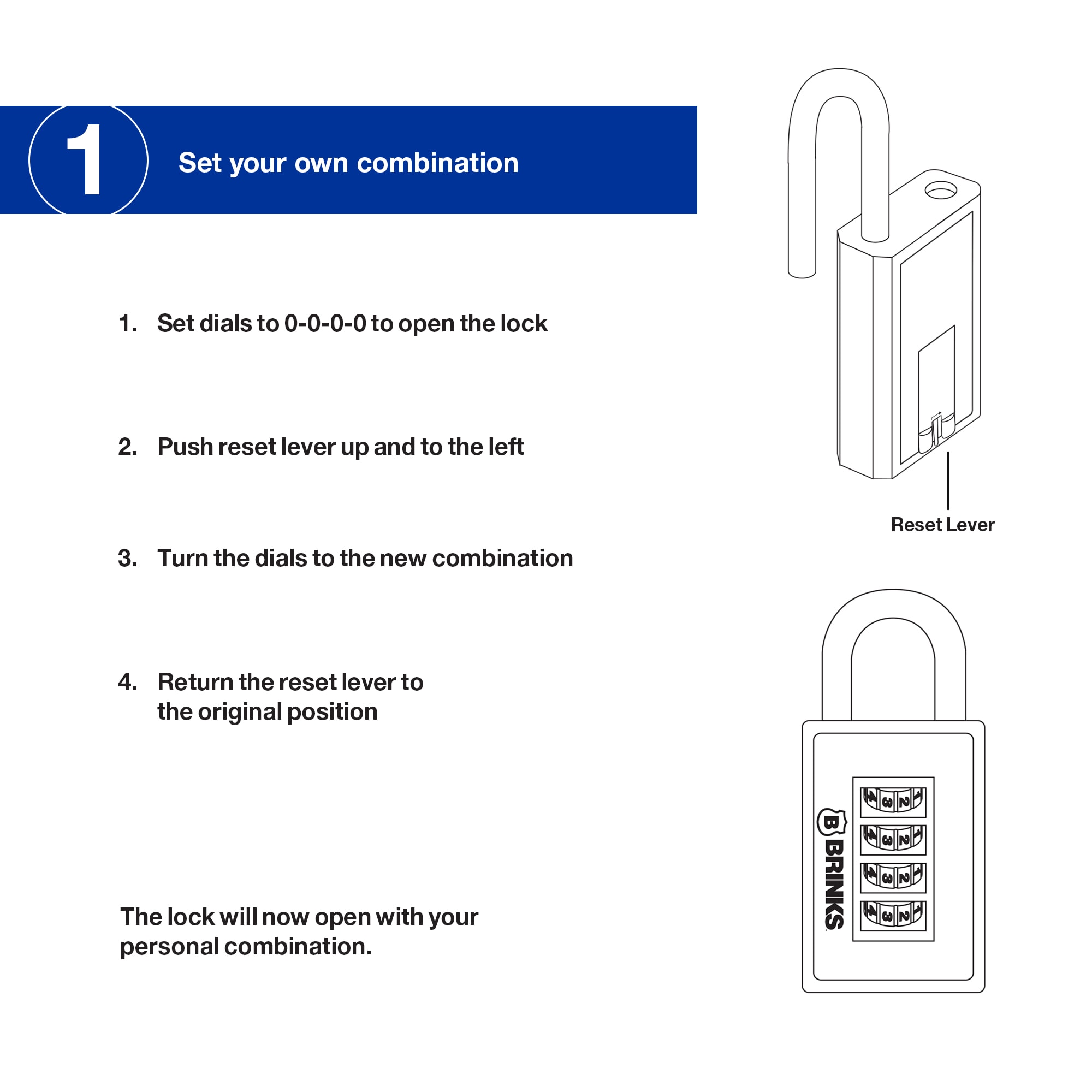 Brinks 175-50054 Padlocks-Locks-Cables - View #5